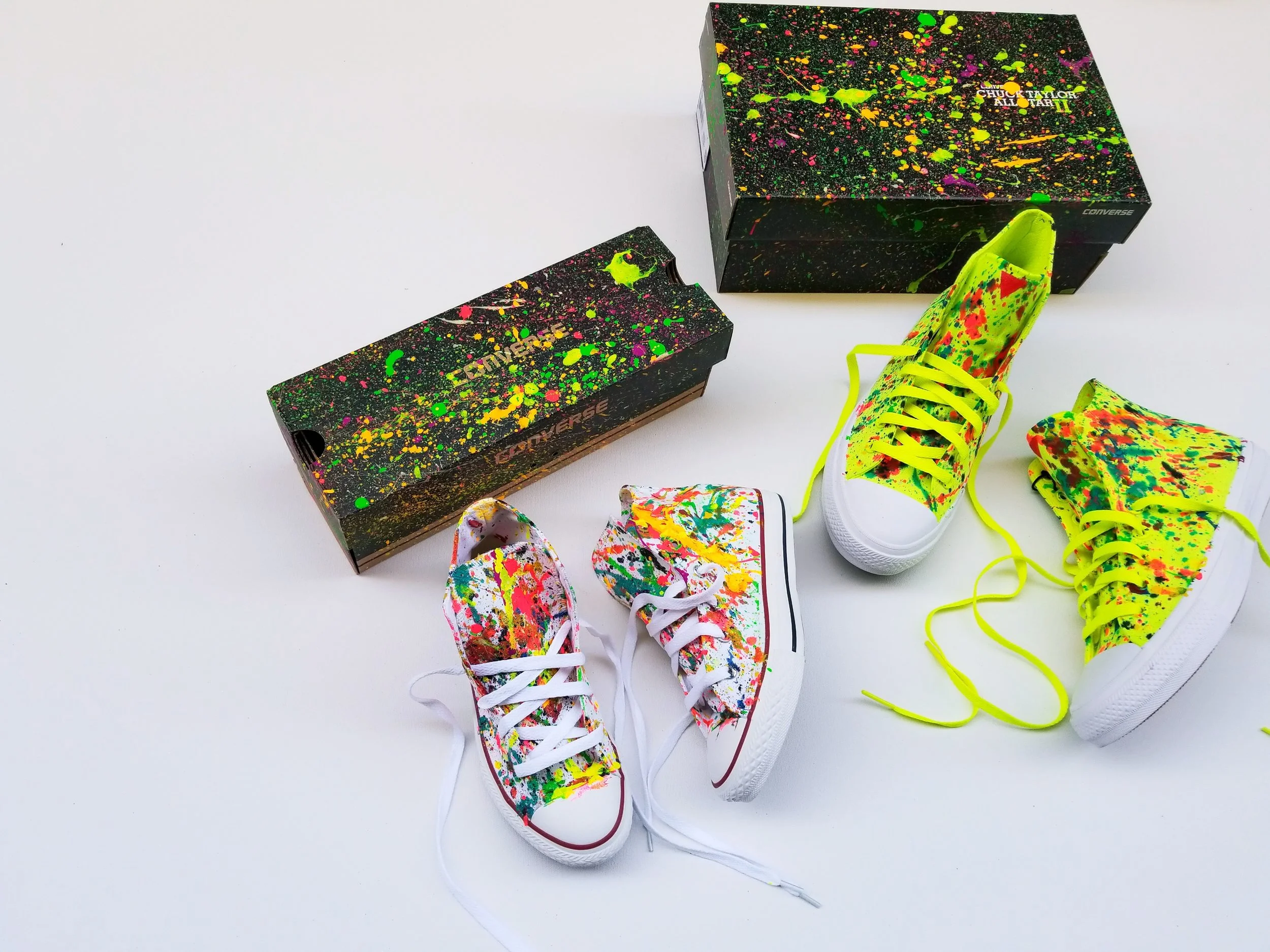 "Matter Splatter" Converse