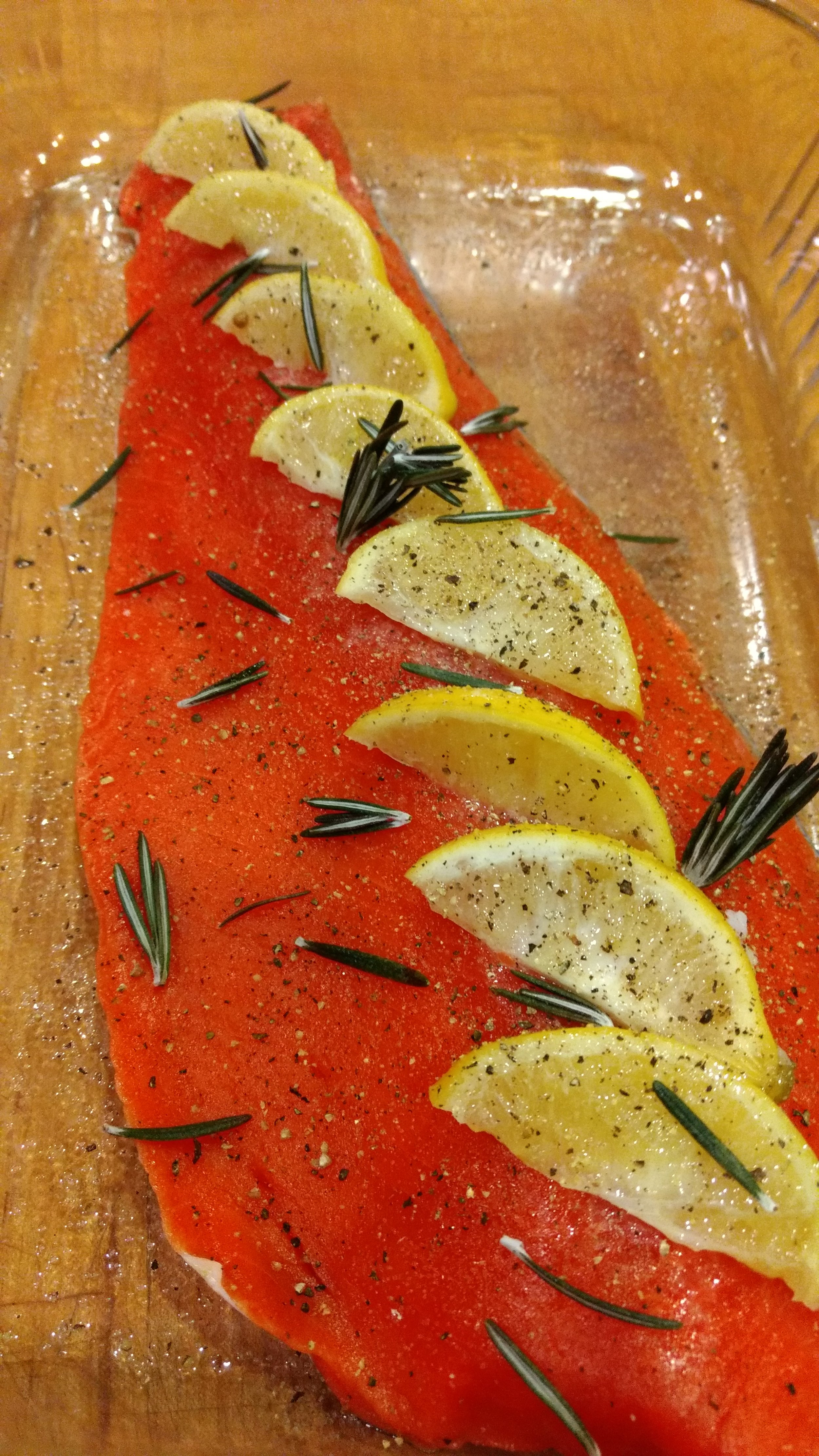 Salmon Lemon Love