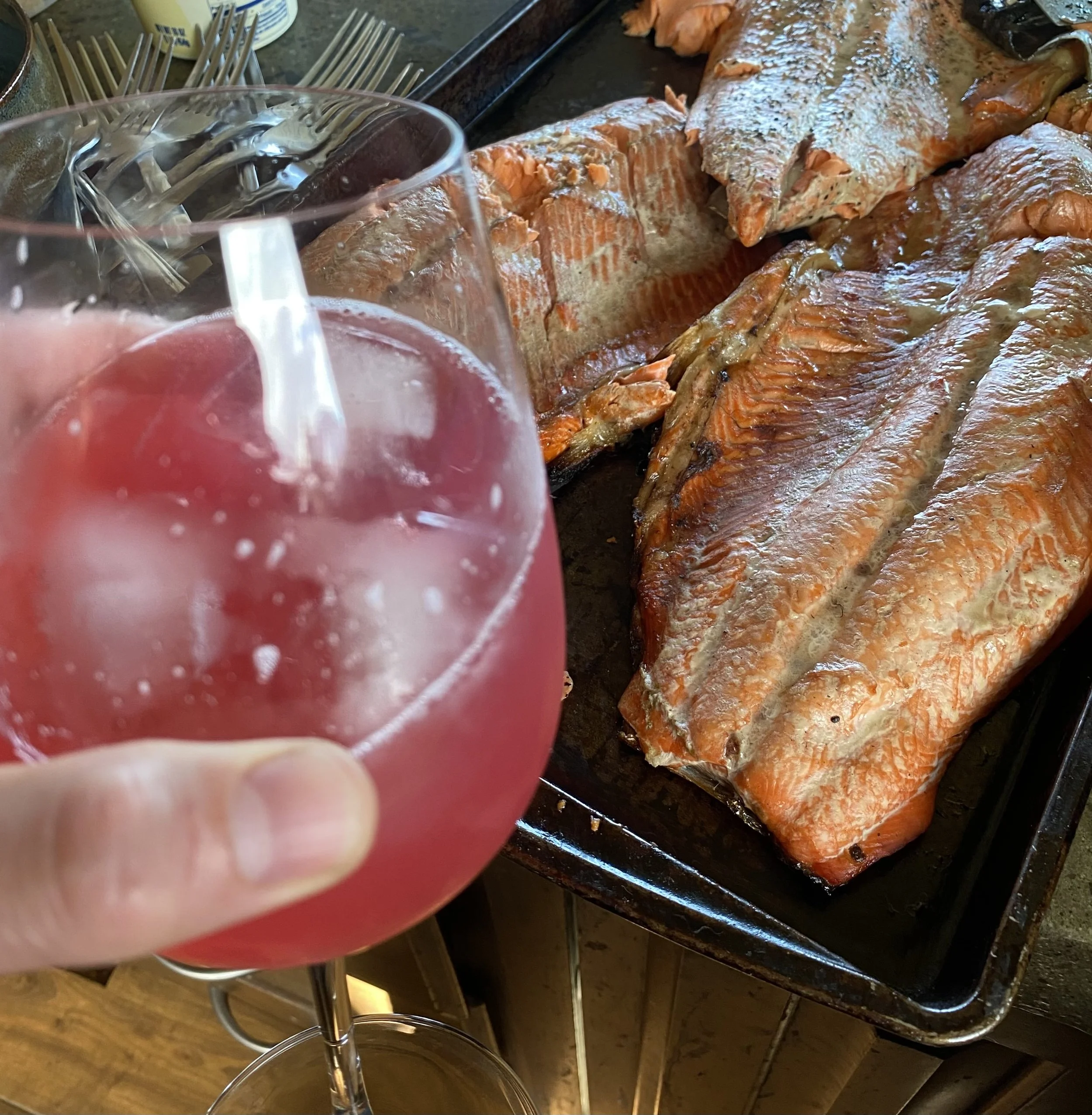 A Pre Pre-Salmon Party