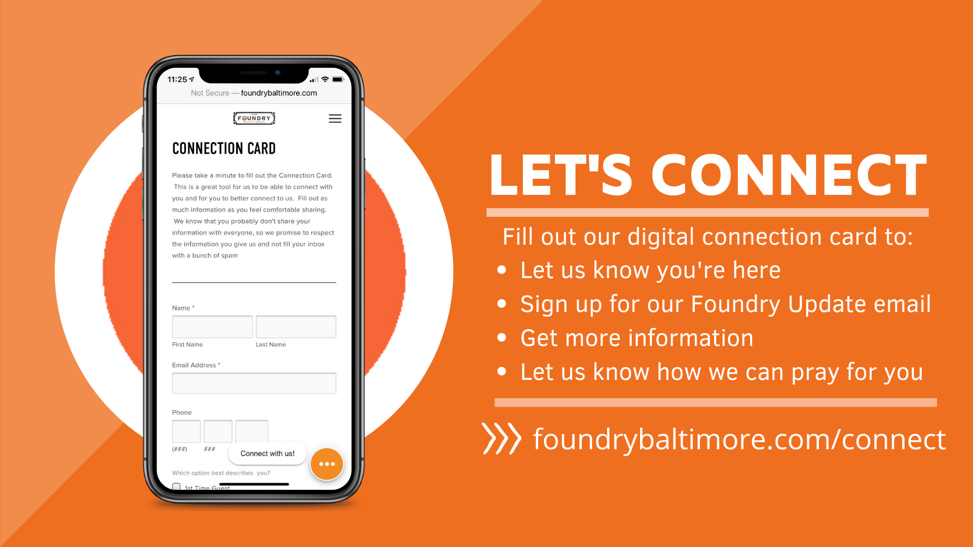 Connect — The Foundry