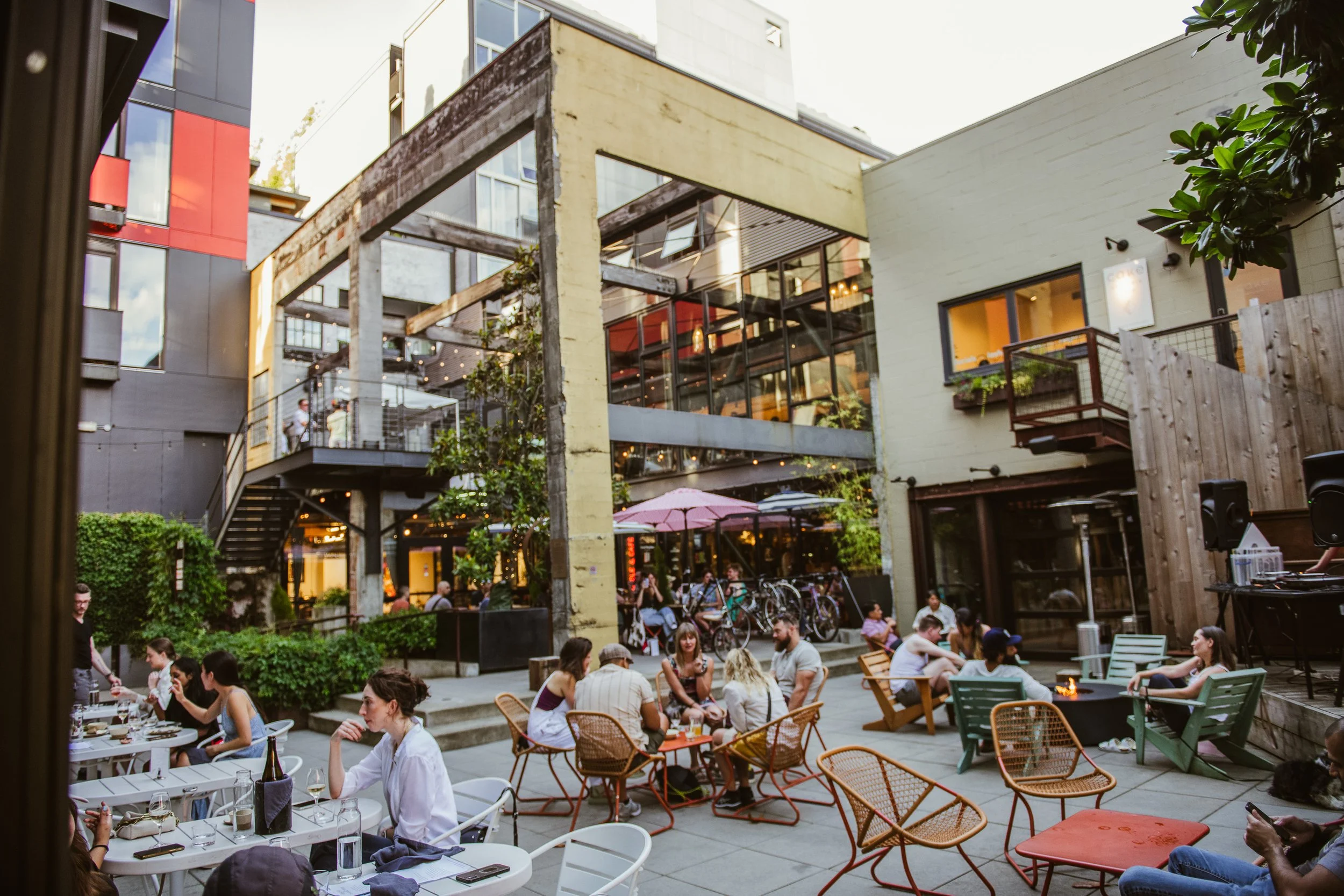 Chophouse Row Courtyard