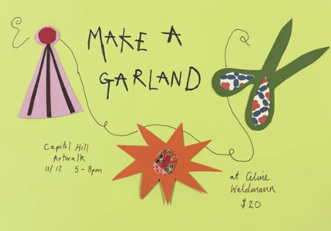 Make a garland 11/18 5-8pm