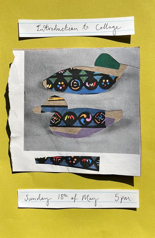 Ruby Bender Celine Waldmann - Introduction to collage with Ruby Bender of Studio ...