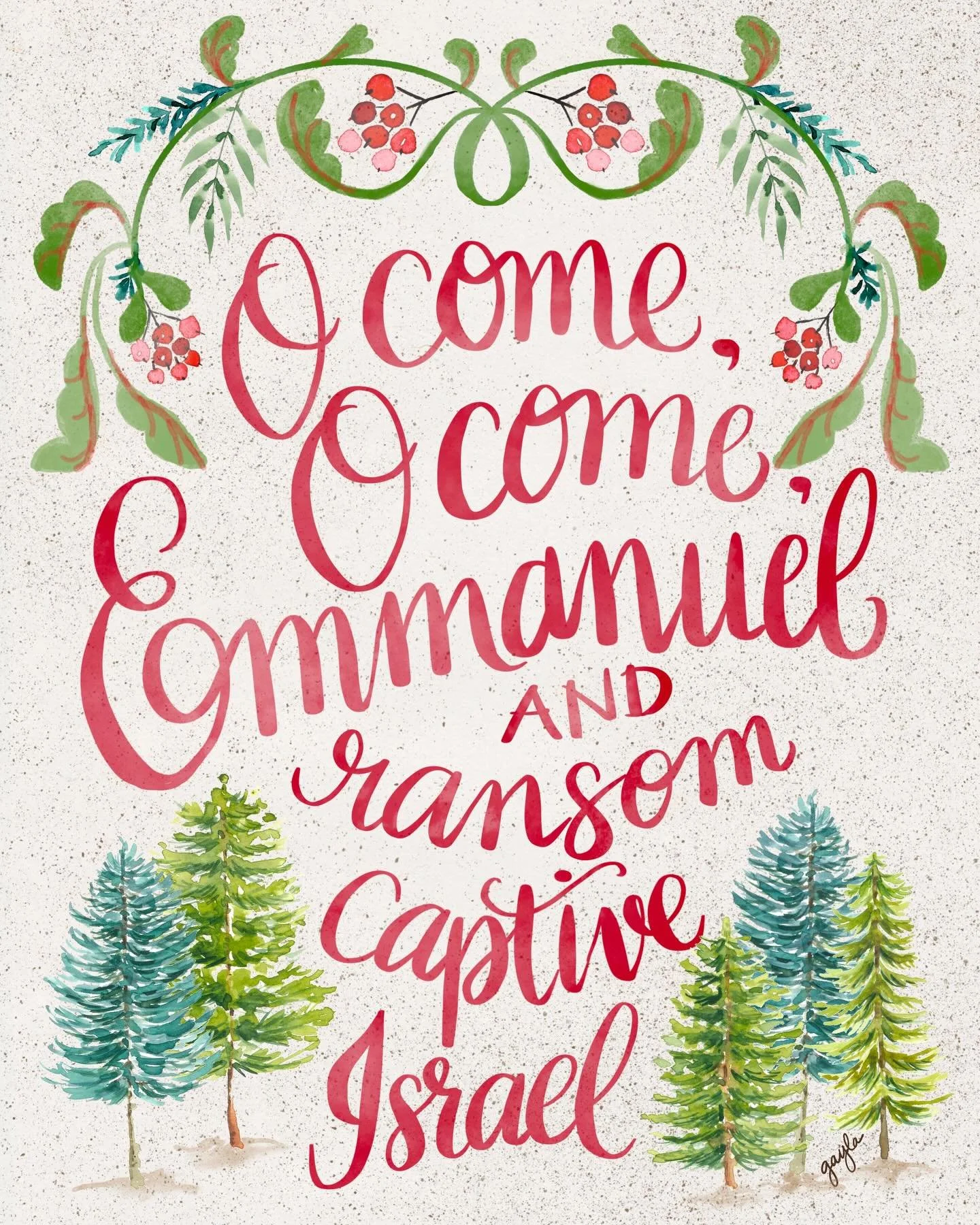 An old favorite&hellip; ❤️🎄 #illustratedchristmascarol #ocomeemmanuel #christmascarol