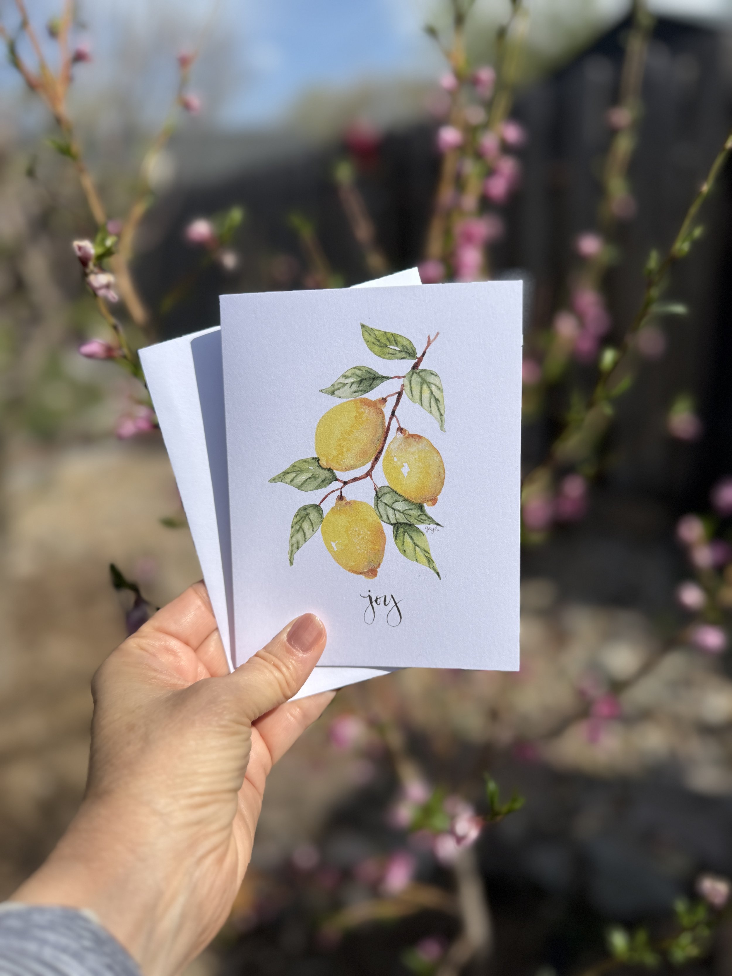Lemons card