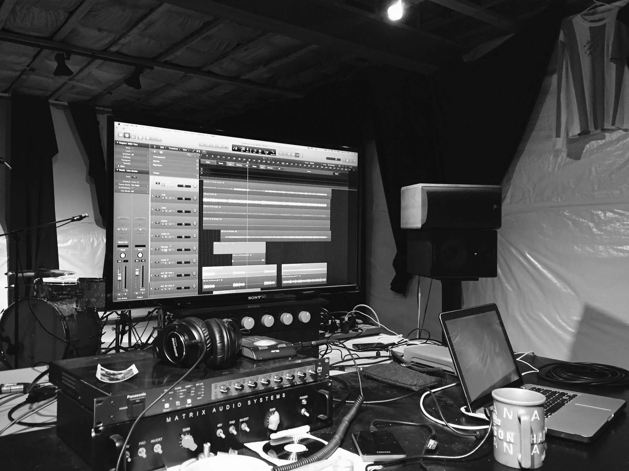 Pre-Production under way at Gulley Flats Substation studios