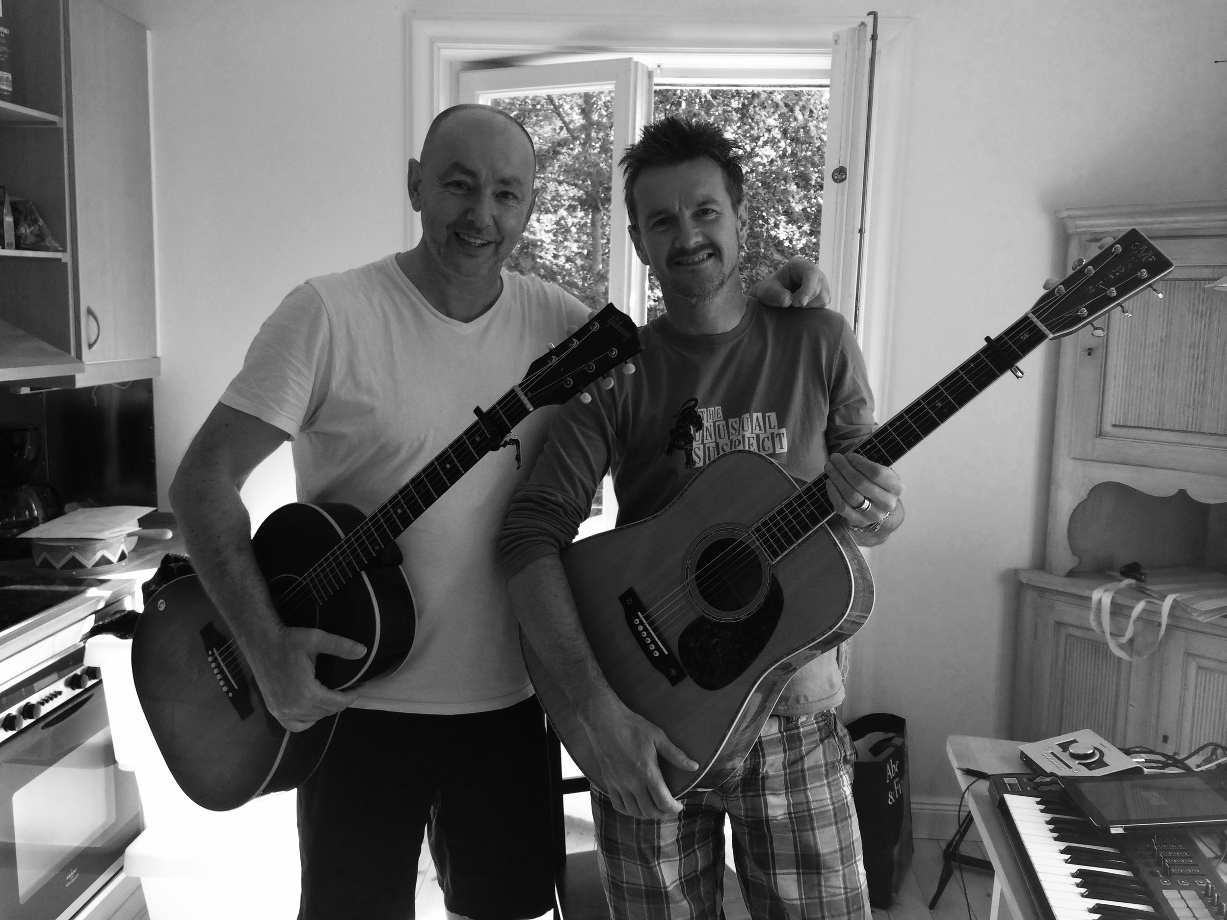  Pre Production with Francis in my Kitchen Sync Studio, Stockholm 