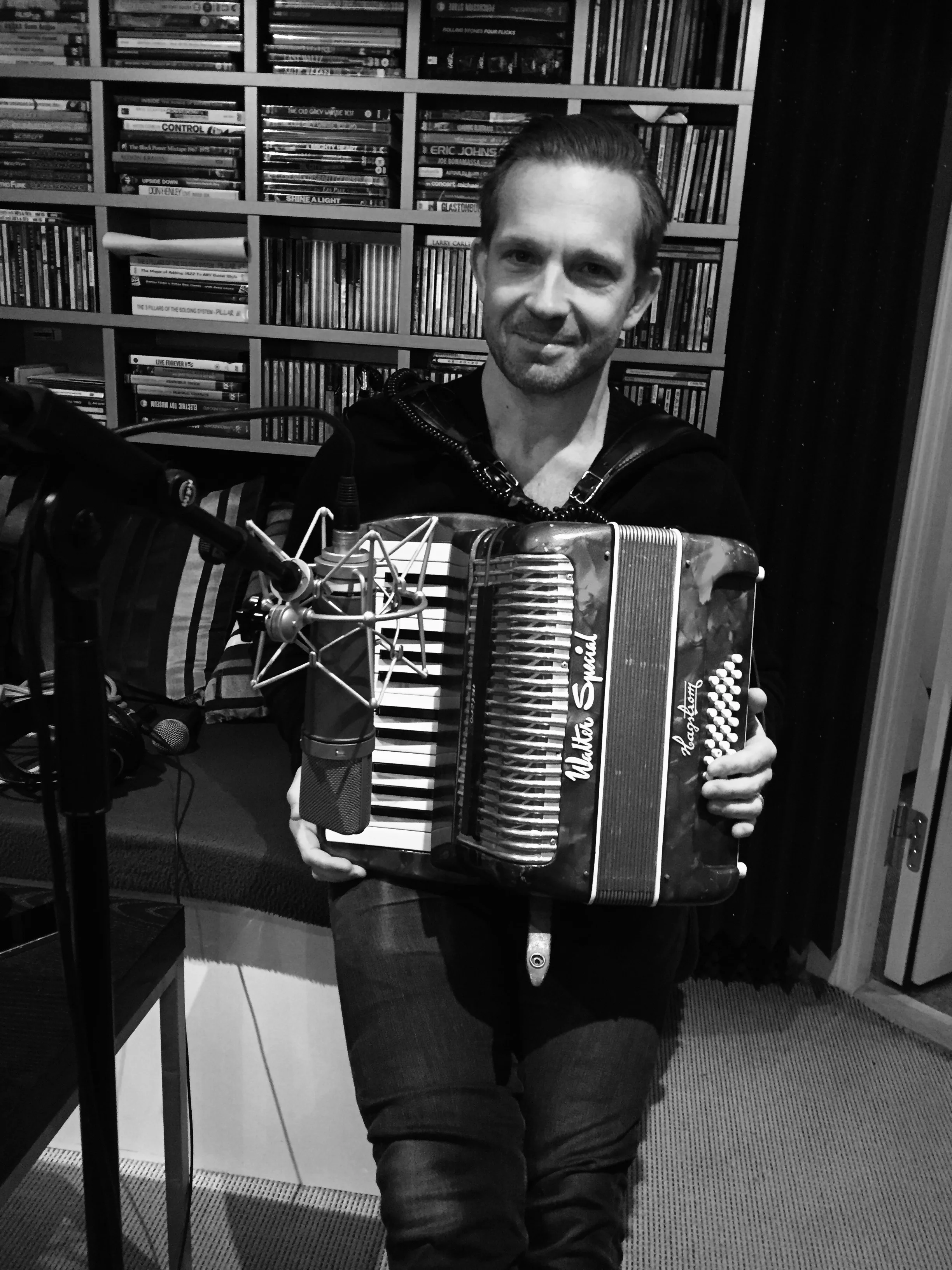 Testing Accordion with Johan Gullbo
