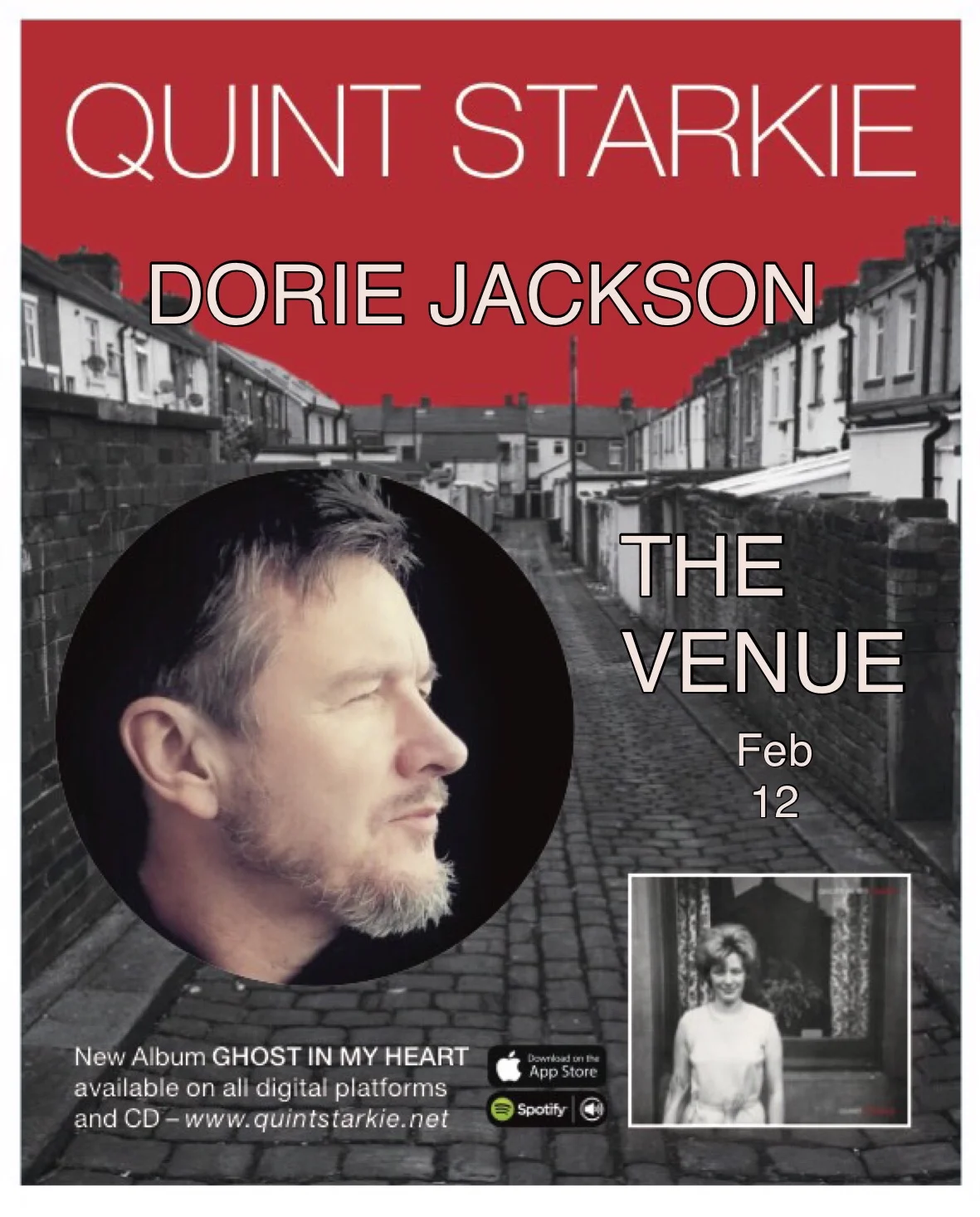 LIVE at THE VENUE in LYMM Cheshire UK: Feb 12