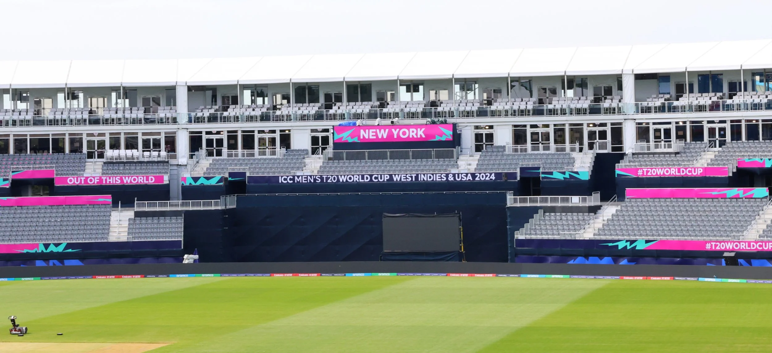 T20 Cricket World Cup at The Nassau County International Cricket Stadium, Eisenhower Park, Long Island