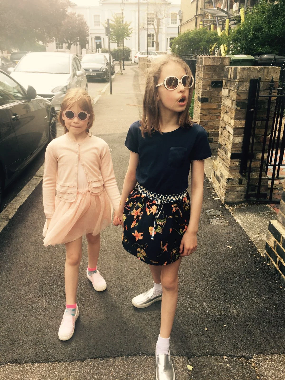 Ines and Eva Head to toe in Vida Kids brands. 