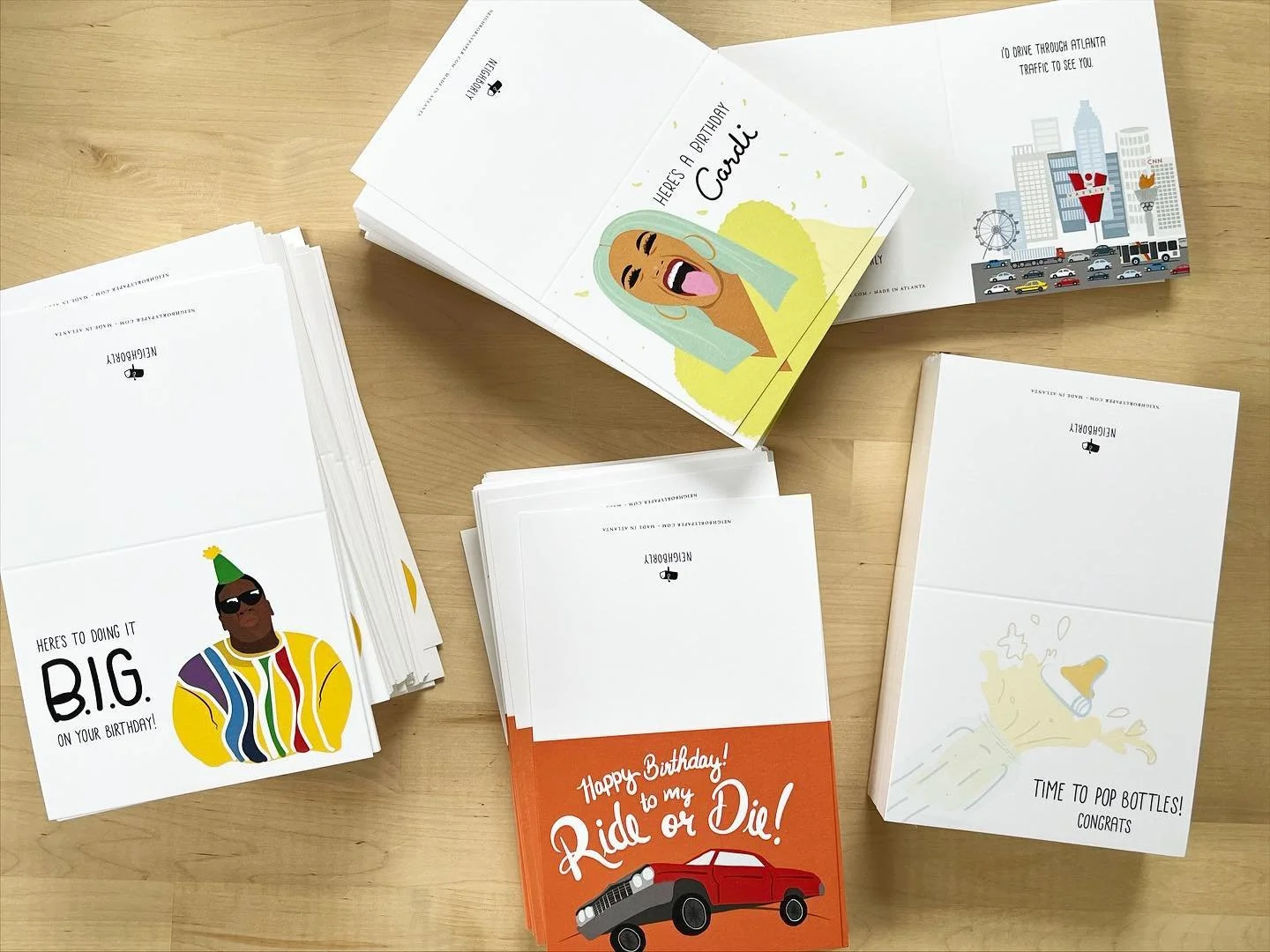 Restock alert! 🚨 hot off the press and hitting the digital shelves today. Order at neighborlypaper.com