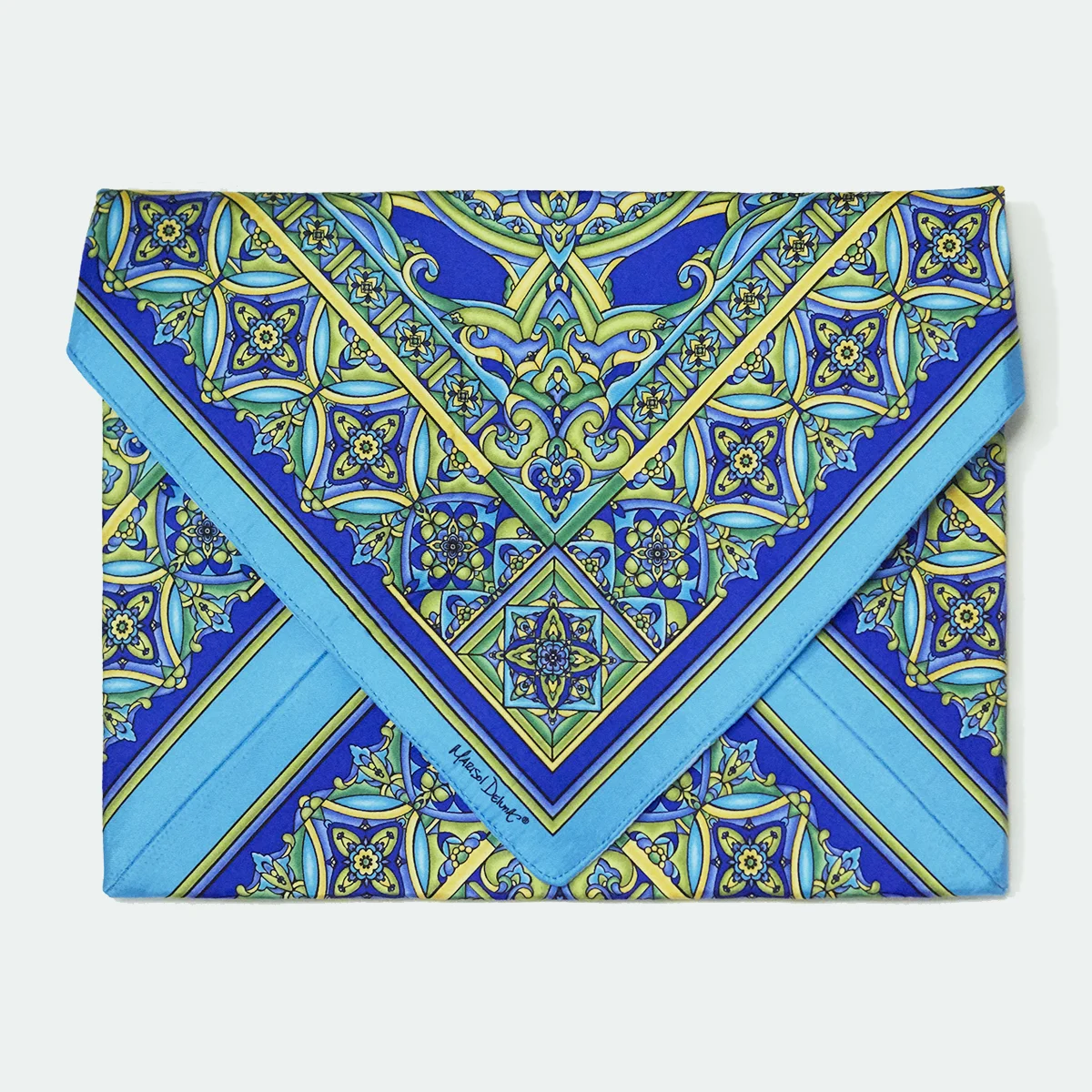 Melody Silk Envelope Clutch