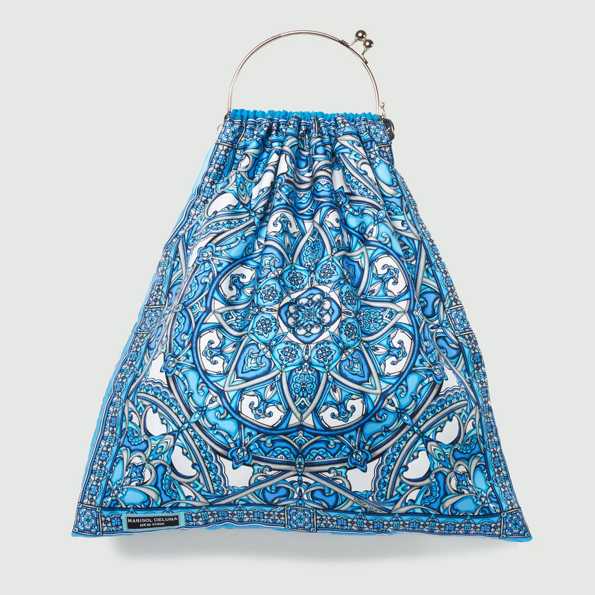 Mandala Silk Scarf Handbag