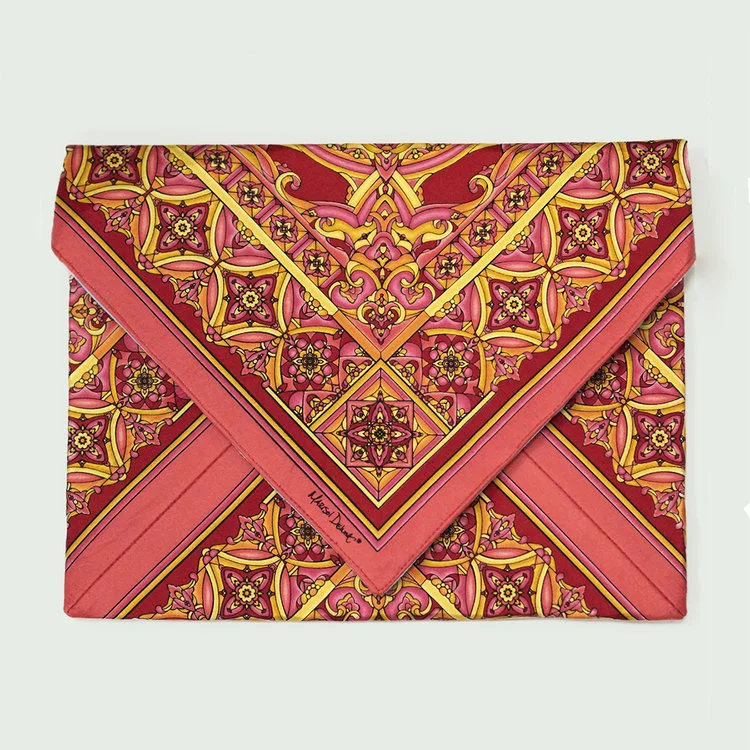 Melody Silk Envelope Clutch