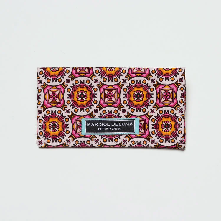 MD Signature Cotton Checkbook Cover - Red