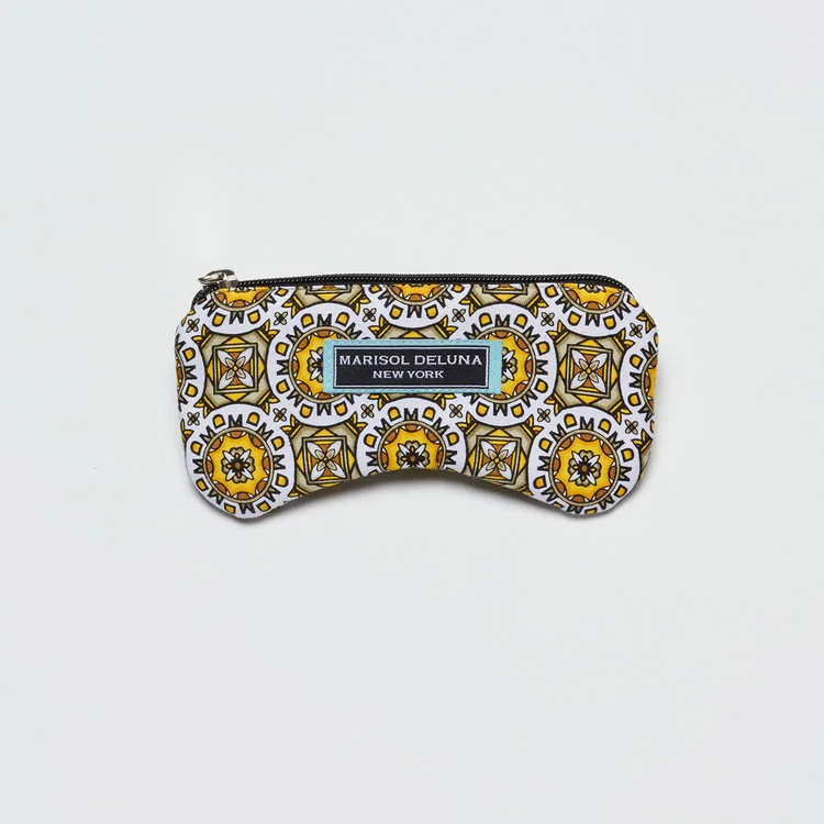 MD Signature Cotton Eyeglass Case