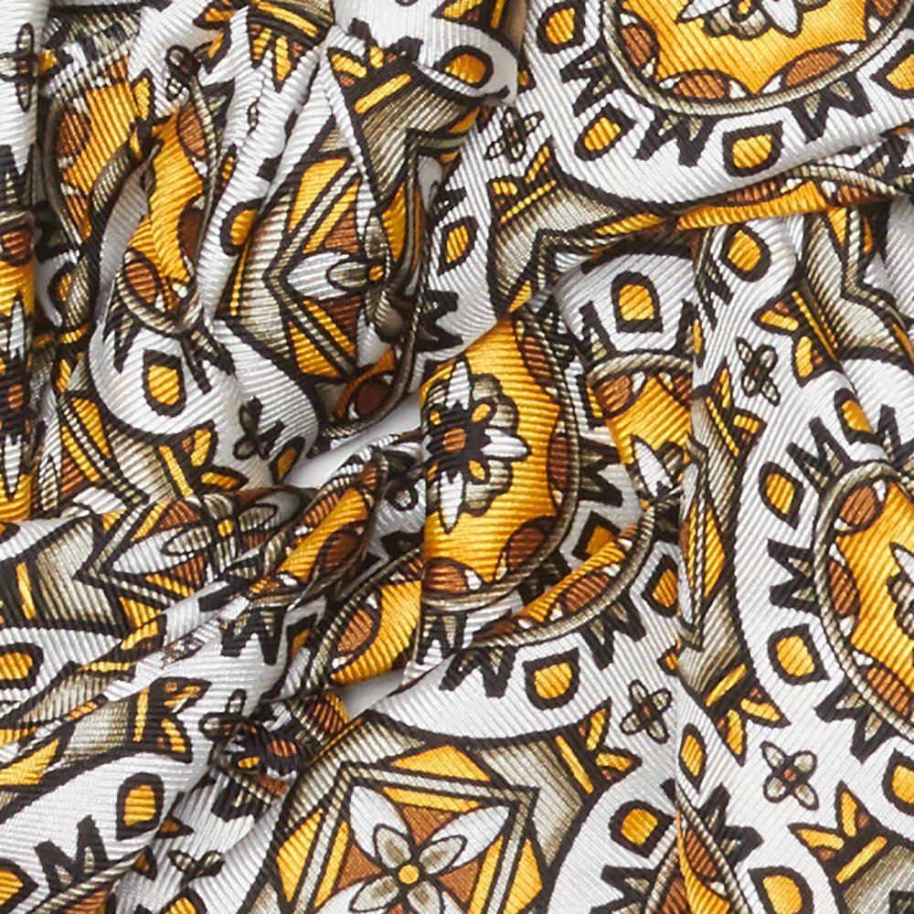 MD Signature Gold Silk Twill Neckerchief