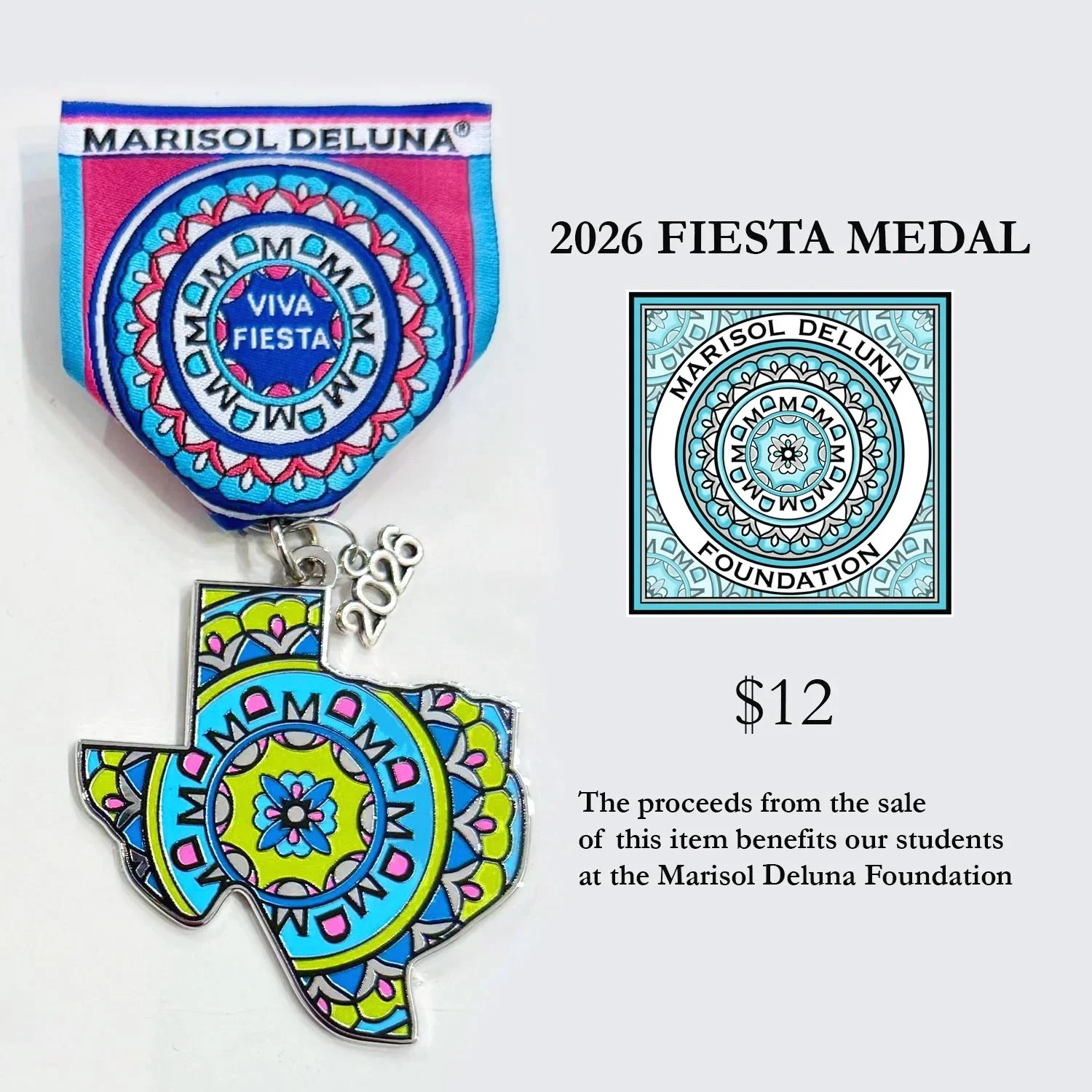 Marisol Deluna Foundation Fiesta Medal 2026