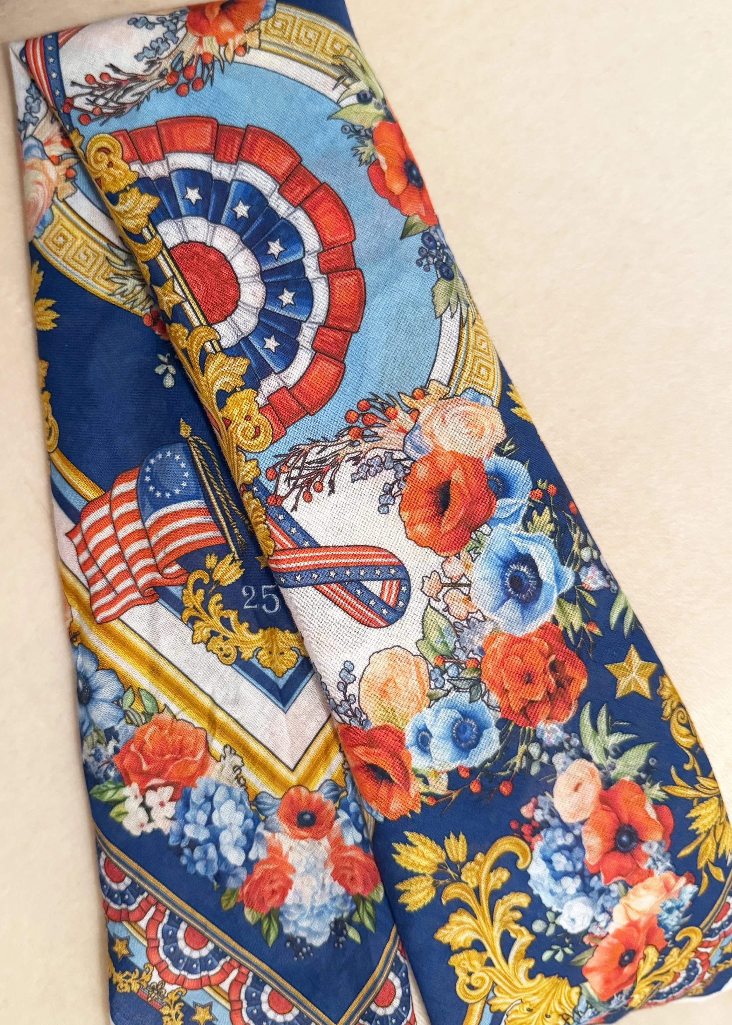 PRE-ORDER: USA 250 Americana Cotton Bandana