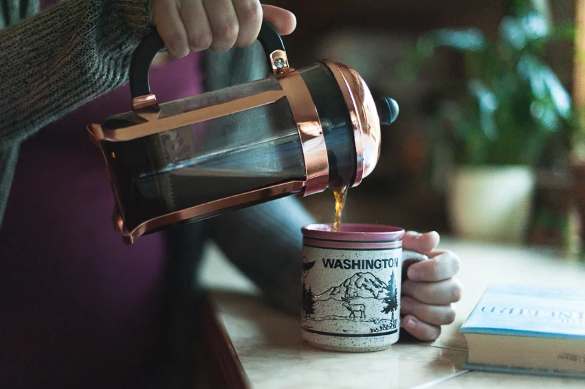 How cute is the copper french press ???