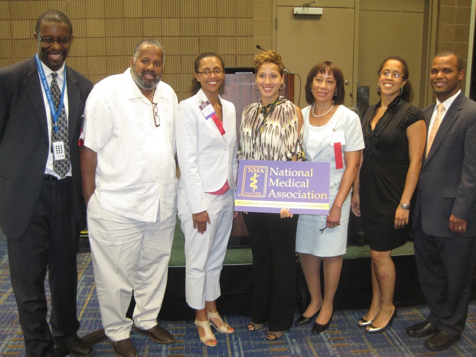 A panel on entreprenuership at the National Medical Association annual conference.