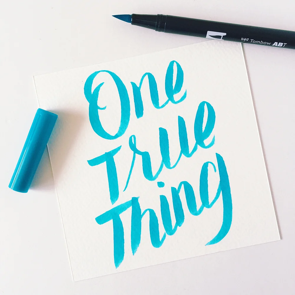 100-Day Challenge—100 Days of Hand-lettered Quotes // Curiosities Allowed // Creative blog of Lizelly Meza