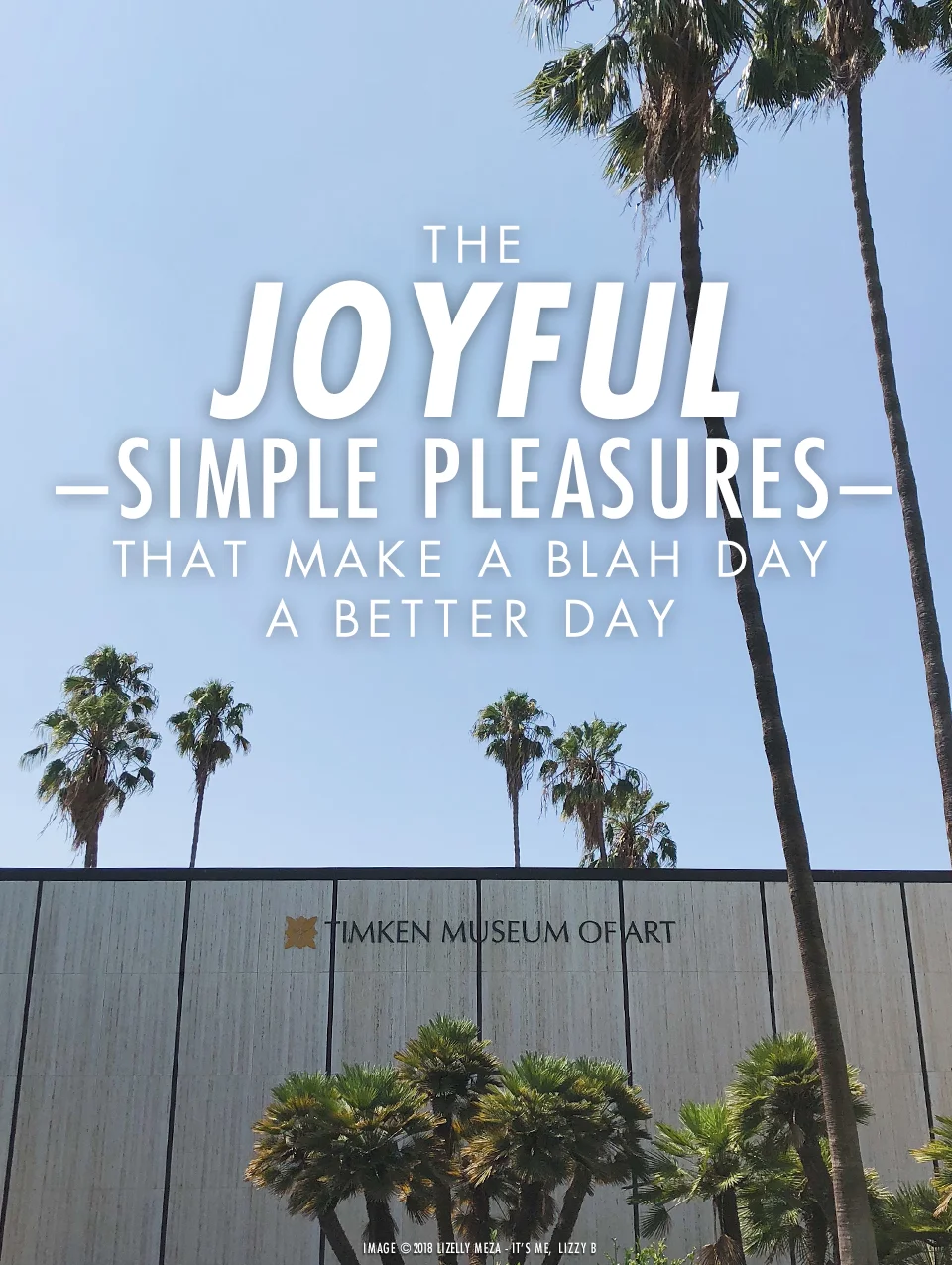 Joyful Simple Pleasures of Life// It's Me, Lizzy B - Musings on Life, Business, & The Pursuit of Curiosity // Personal blog of Lizelly Meza