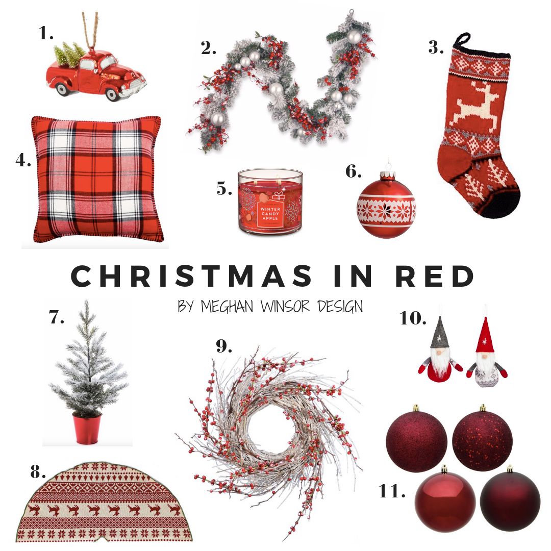 CHRISTMAS IN RED