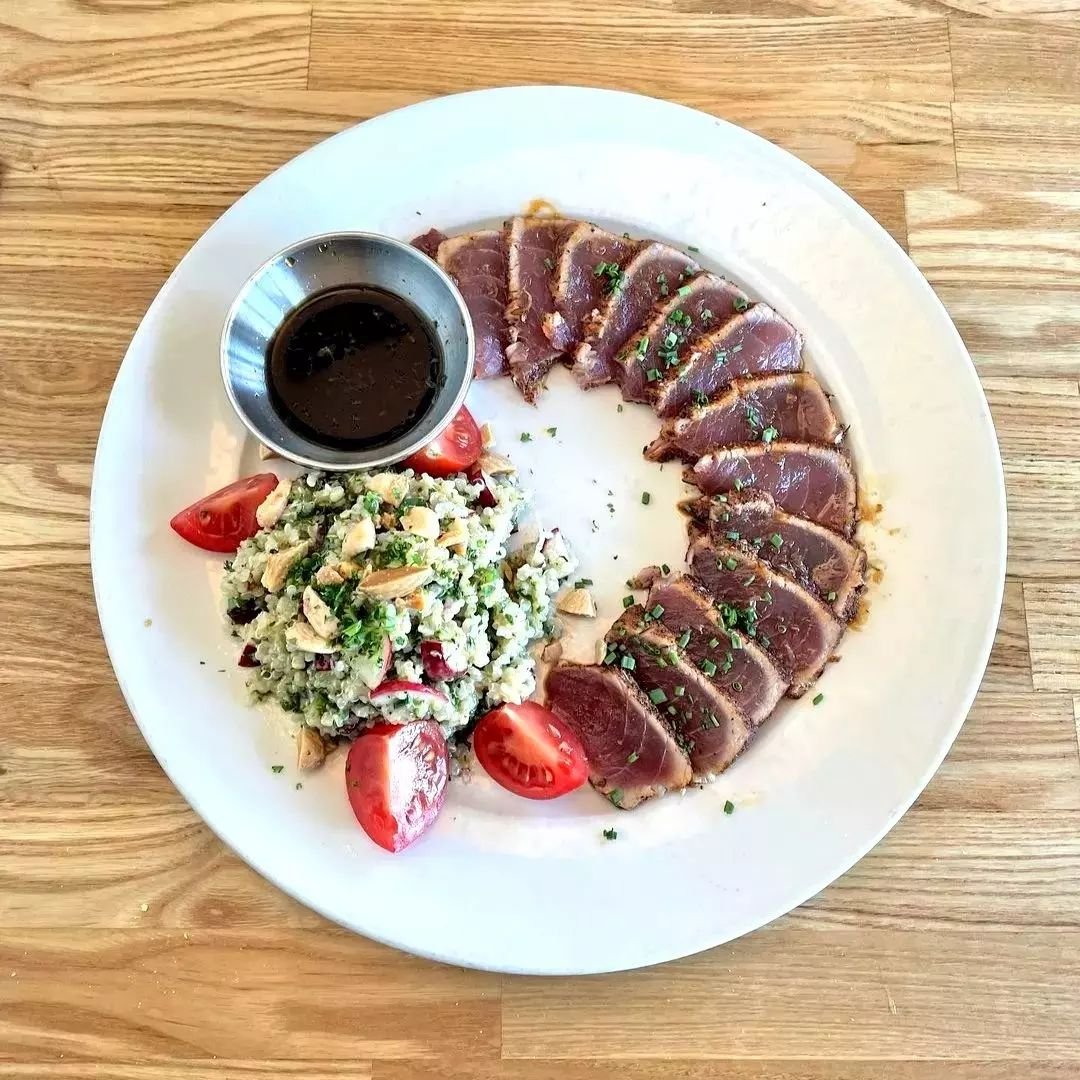 Our Blackened Ahi Tuna is a masterpiece that is as visually stunning as it is delicious&nbsp;😍 

Would you try this dish?

📸: @art.of.eats&nbsp;

#danapoint #coastalkitchendanapoint #sanclemente #orangecounty