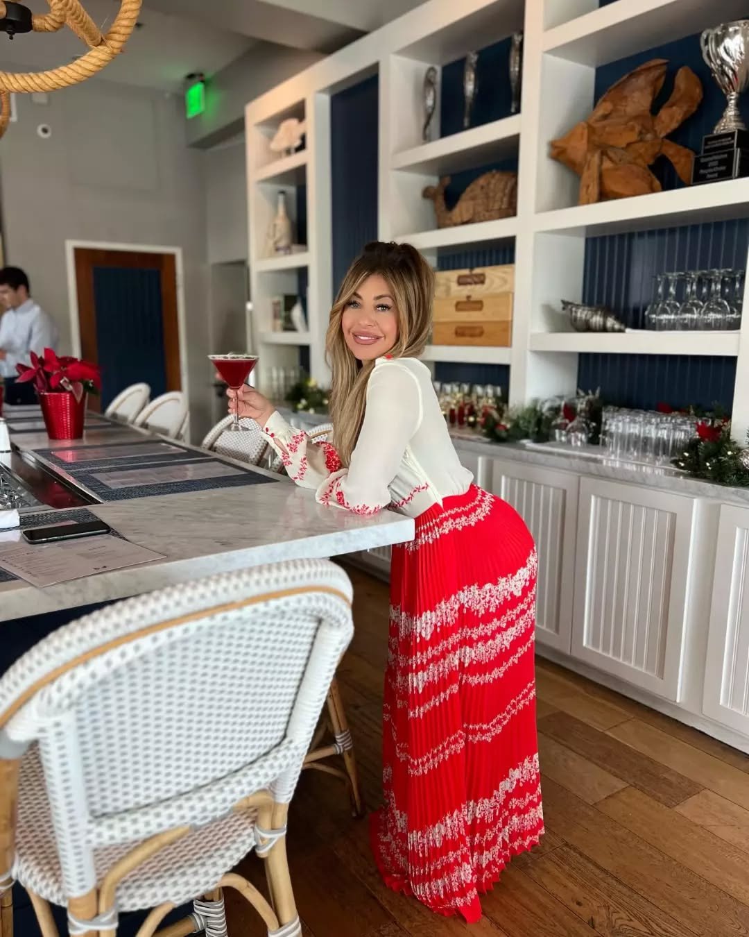 'Tis the season for a 'tini!&nbsp;❄️

#coastalkitchen #danapoint #martini