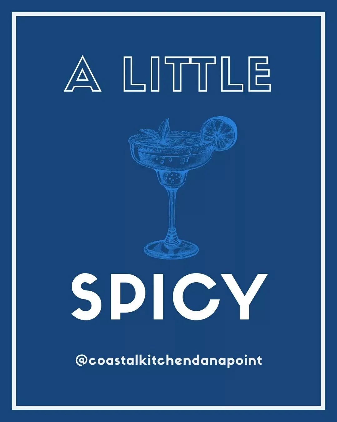 A little spice goes a long way. 🌶️🍹

Kick-start your weekend with our Jalape&ntilde;o Margarita.

#CoastalKitchenDanaPoint #Margarita