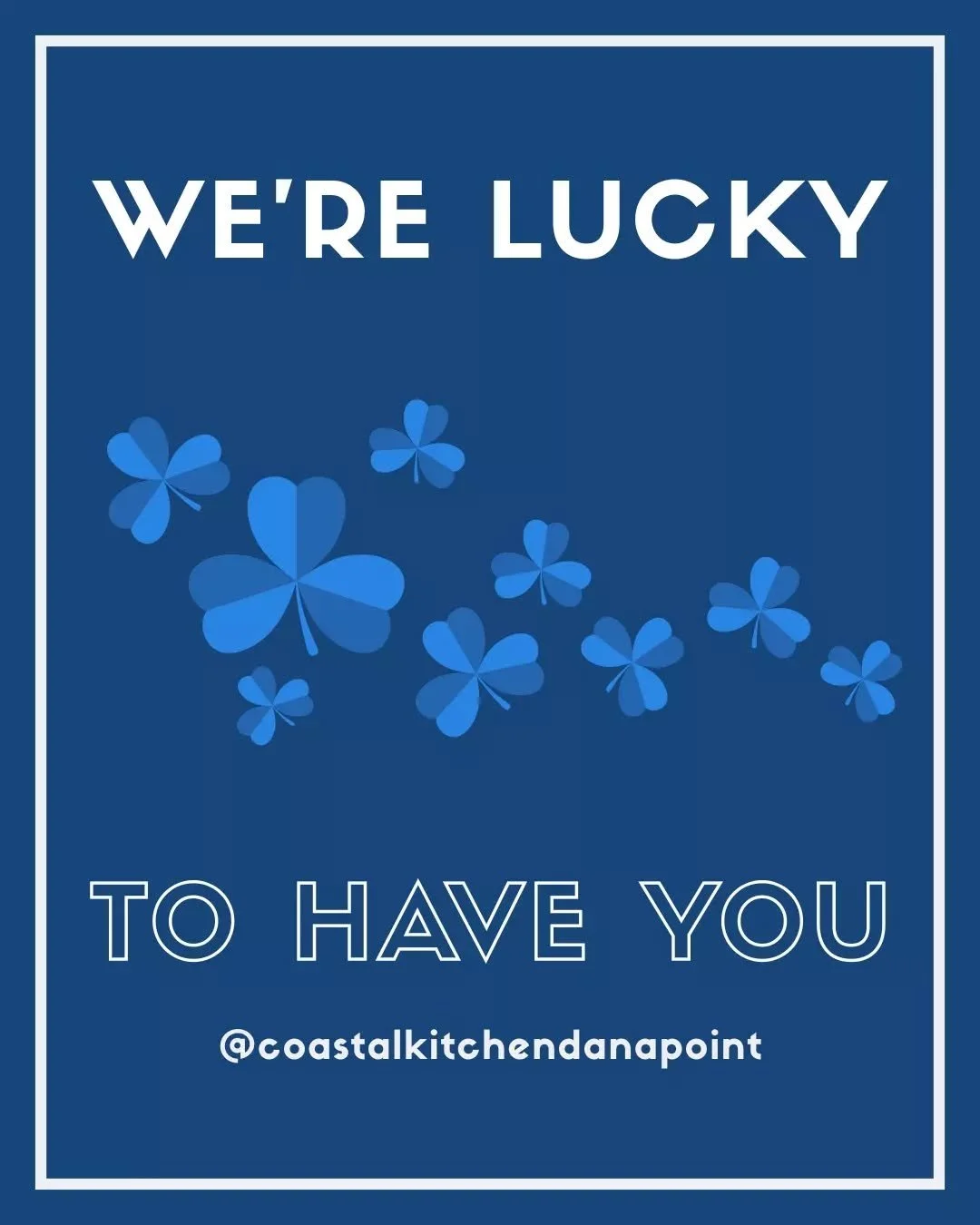 Our guests make us feel like the lucky ones. 🍀

Thank you to the families and familiar faces who choose us time and time again. We couldn't do it without you. 💚

#CoastalKitchenDanaPoint #StPatricksDay