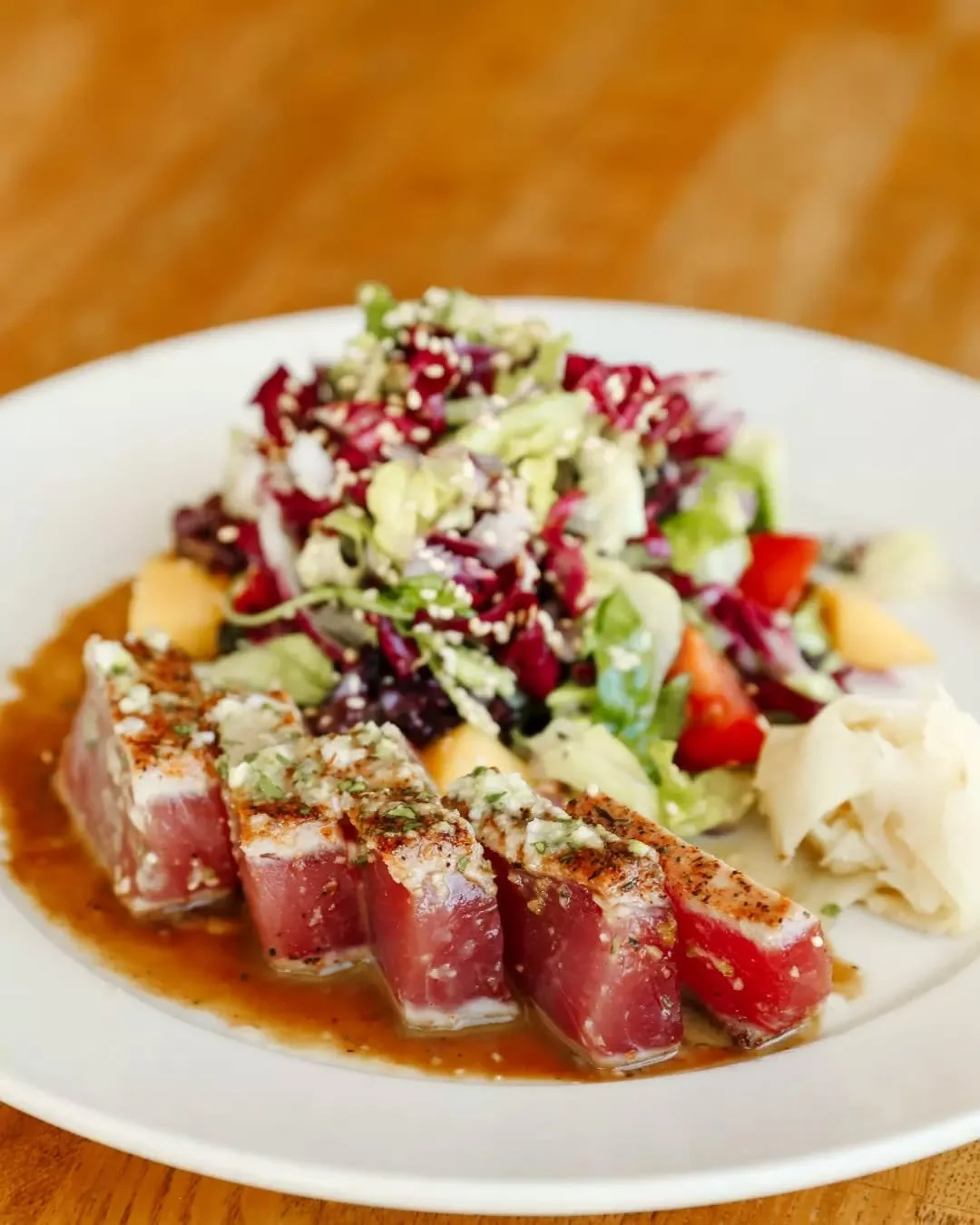 Bite into National Salad Day at Coastal Kitchen! 🍴

Our Salad Menu offers plenty of variety and flavor for everyone. Beat the springtime heat with these refreshing dishes. 

🐟#1 Ahi Tuna Salad ┃Mixed greens, mango, tomatoes, red onion, avocado, ses