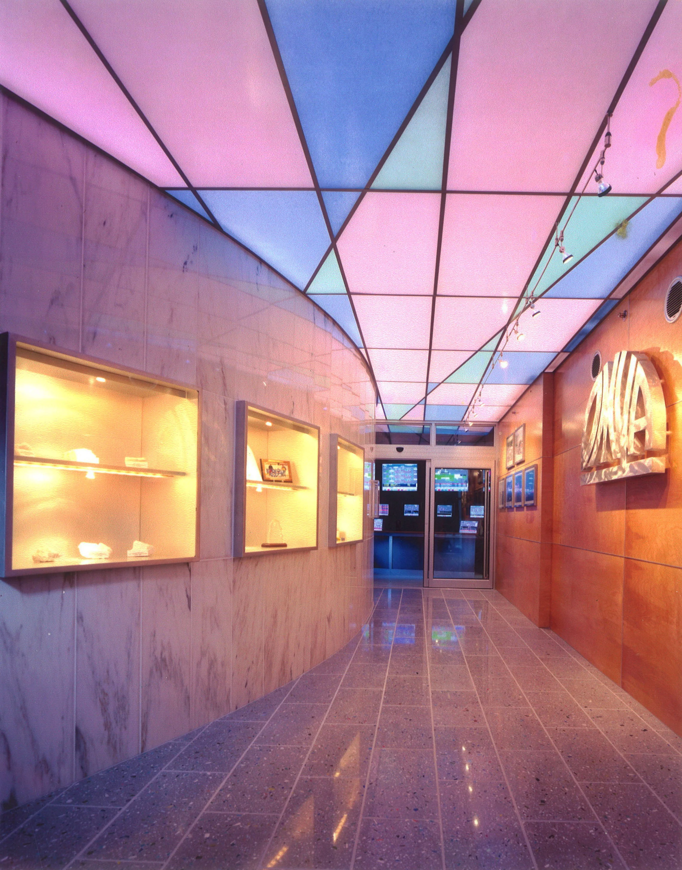 Display Hall, Omya Control Room, 2002
