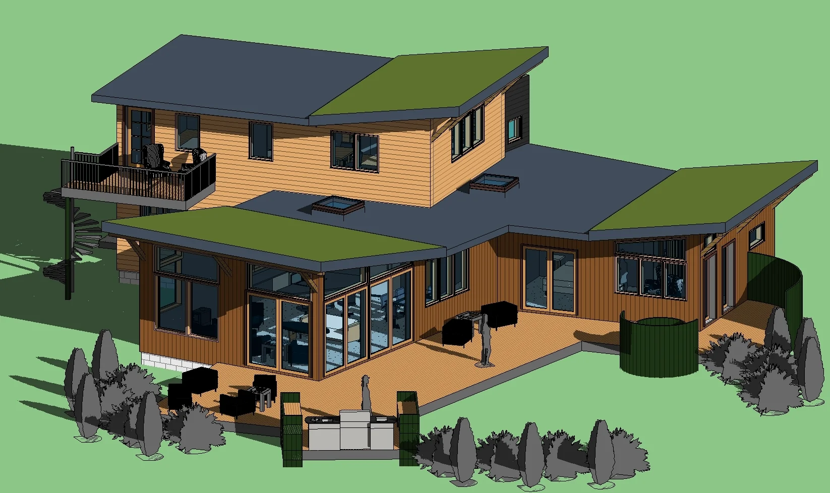 Contemporary House, 2105