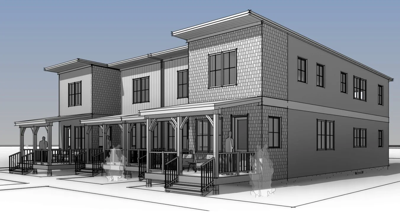 Four-Plex building