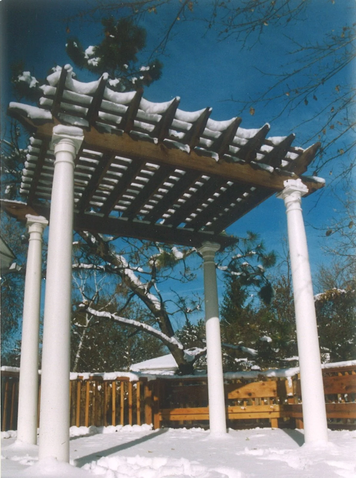 Deck Shade Pergola