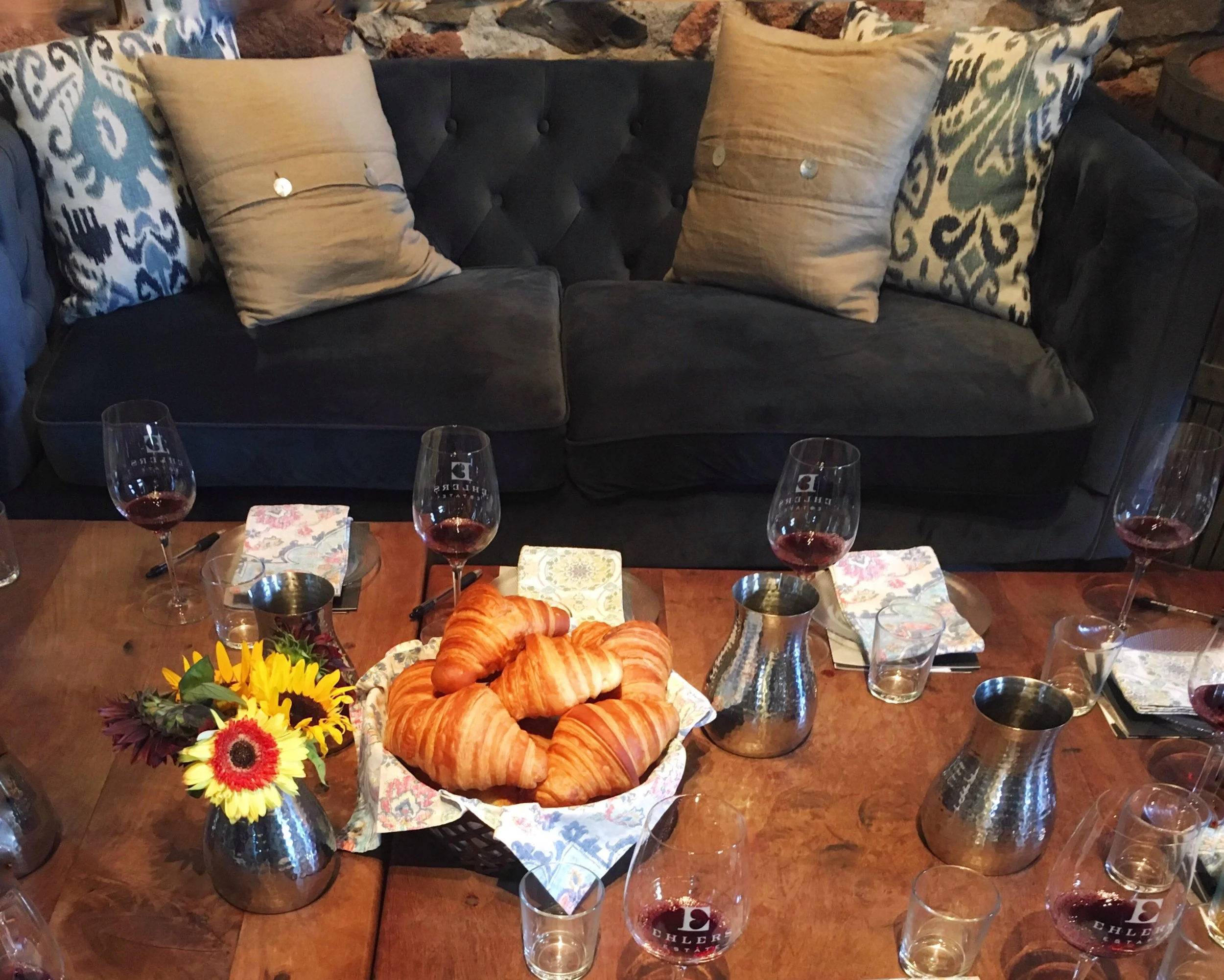 Croissants + Cab? Yes Please!