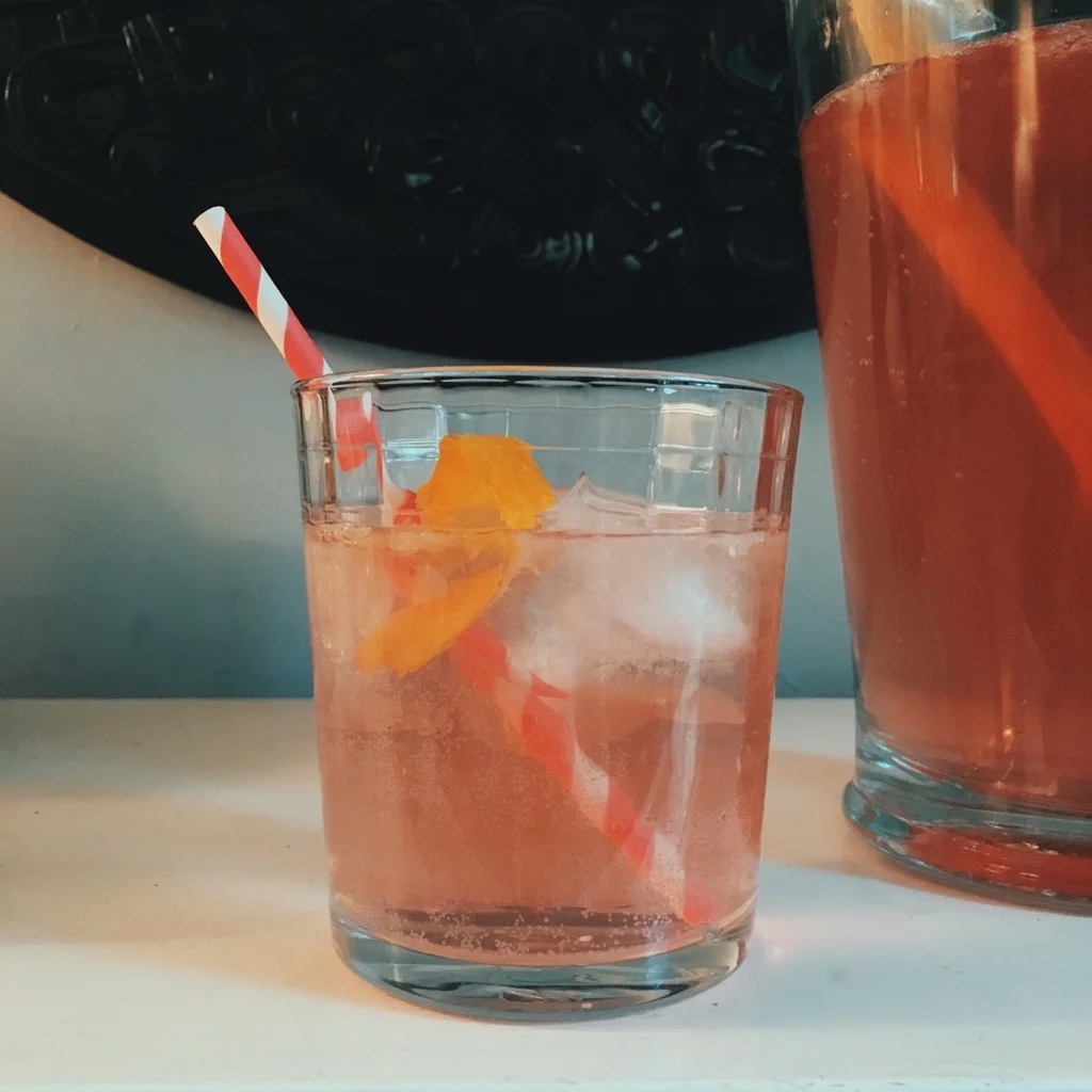 dress it up with a pretty pink paper straw