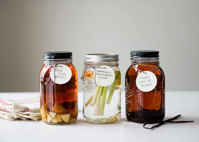 DIY-Infused Spirits: a delicious and thoughtful gift.
