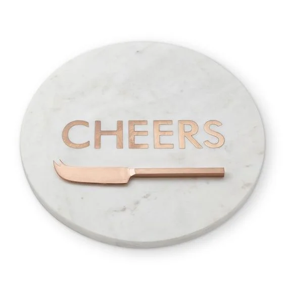 CHEERS Marble & Copper Board, $49.95 @ Williams Sonoma