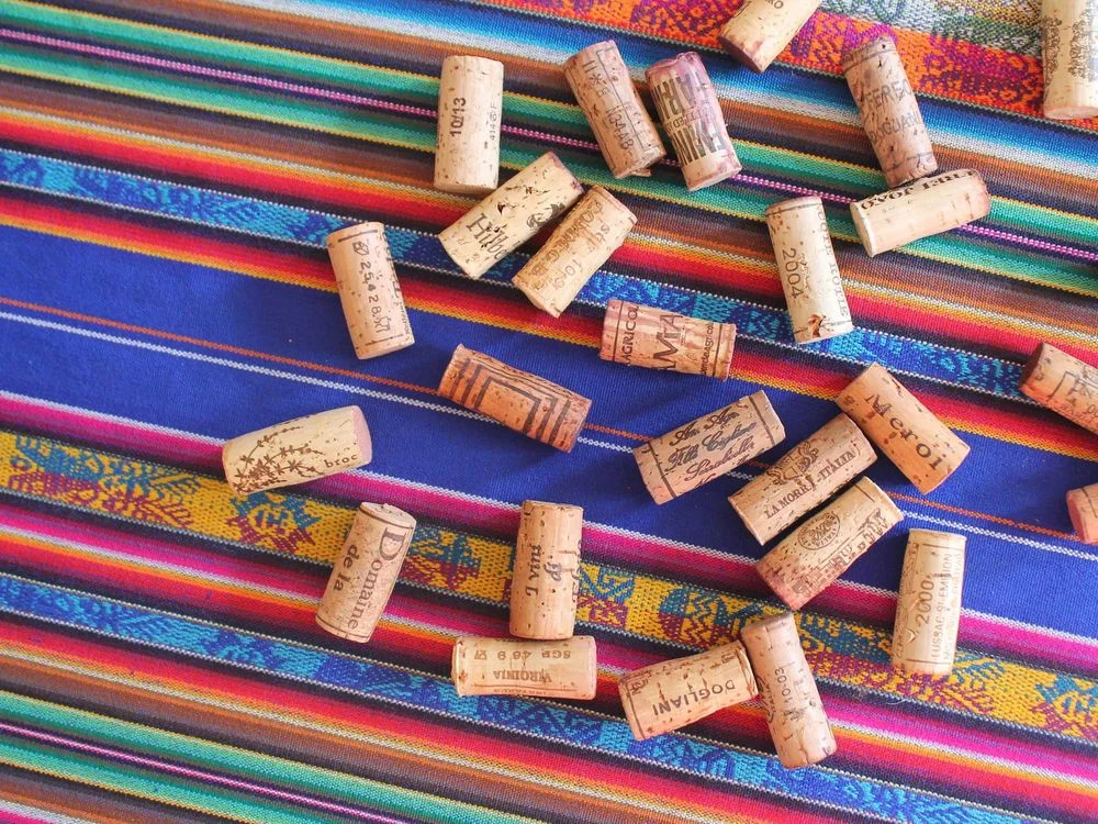 Natural wine corks are a sustainable way to close a bottle of wine