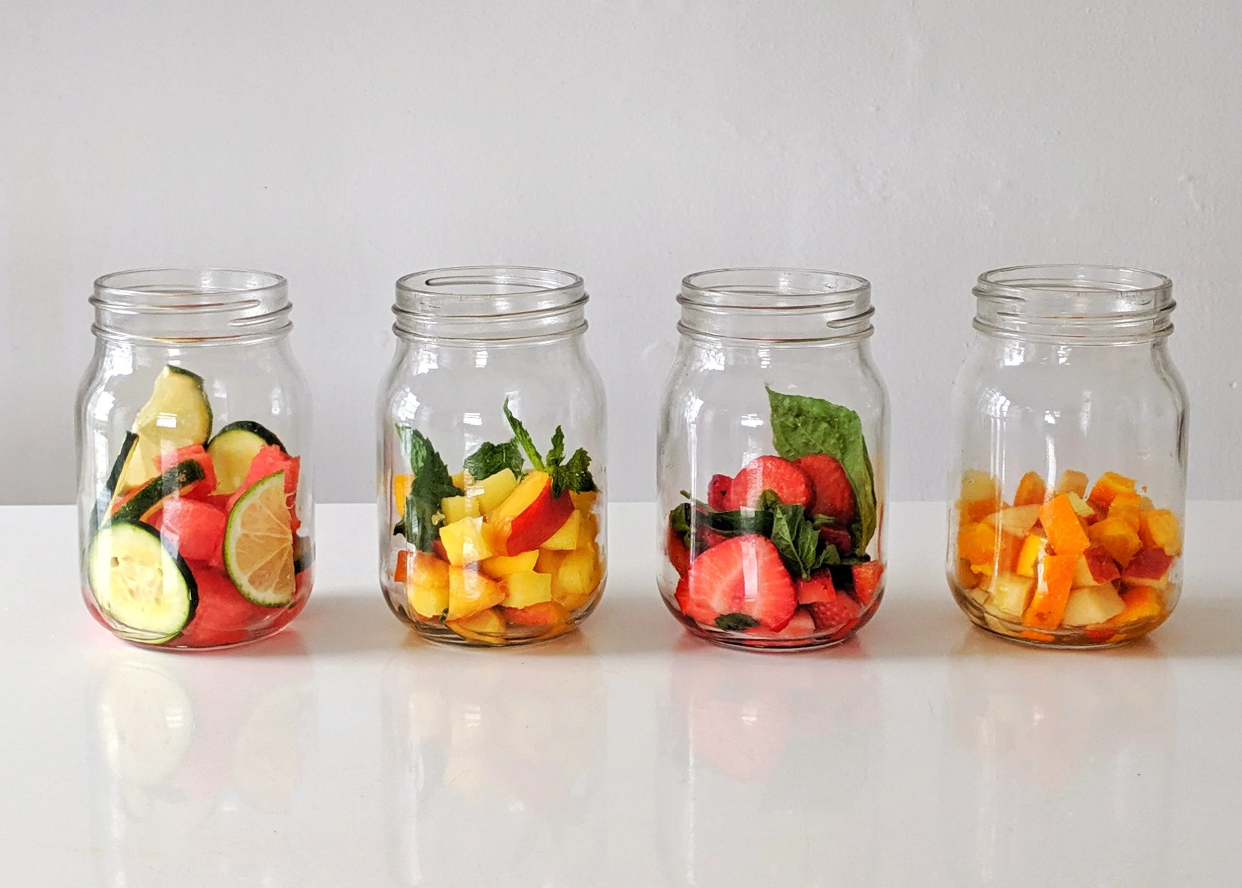 You can customize your sangria recipe using different types of fruit and wine!