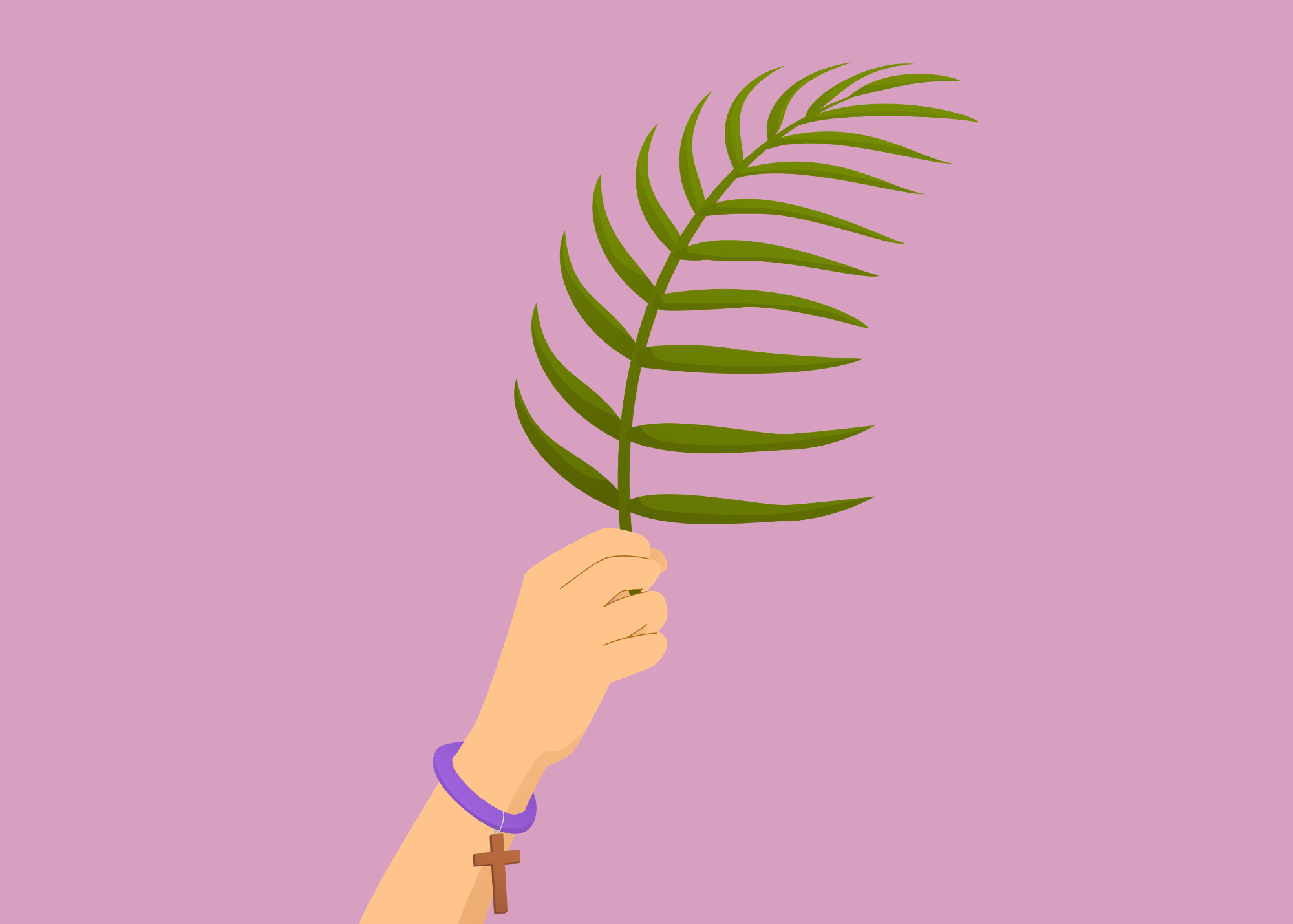 Palm Sunday Service and Potluck Lunch