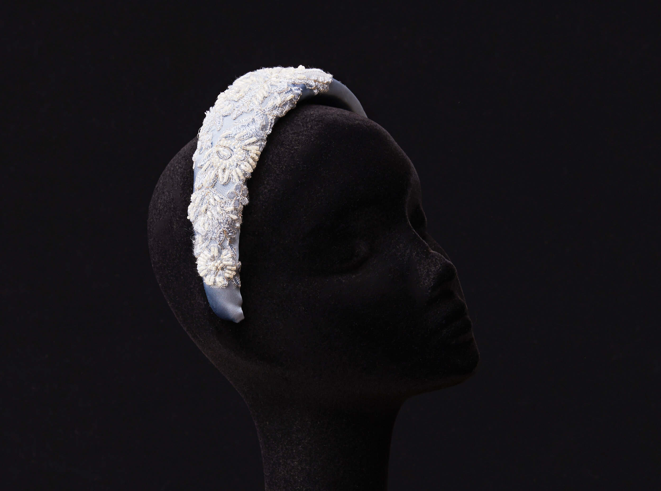 Beaded Floral Headband