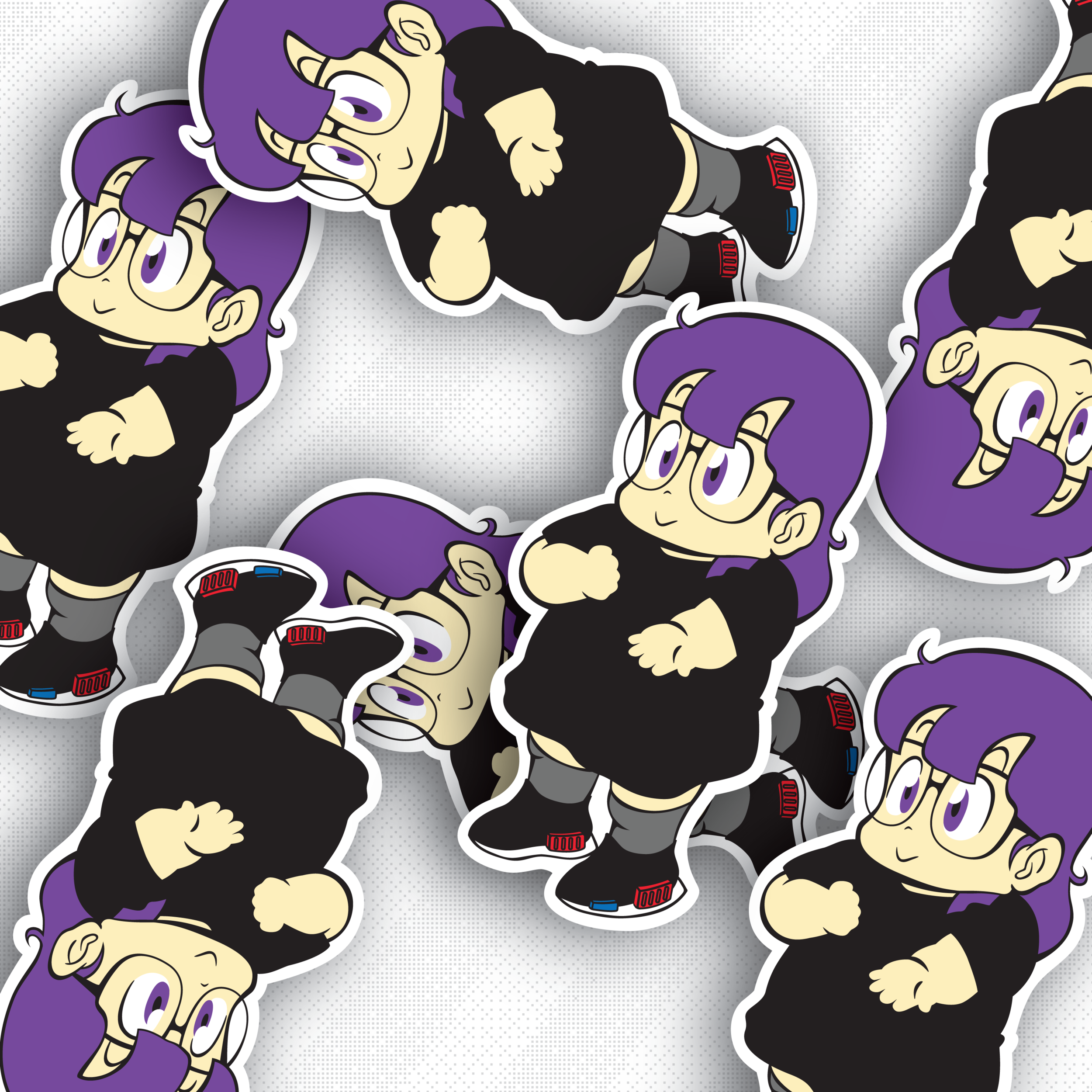 Arale Sticker