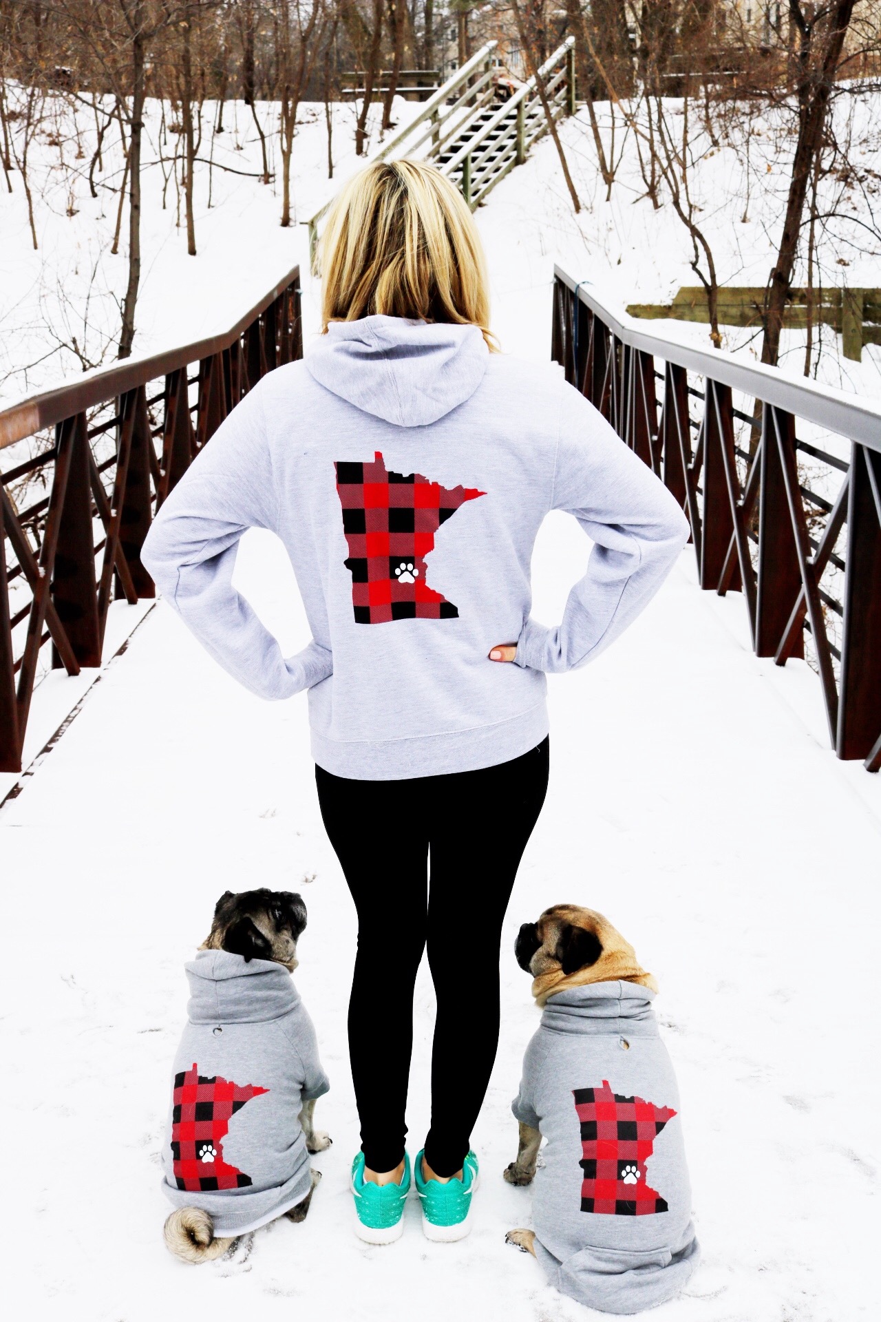 Sam and Pugs Matching Hoodies.JPG