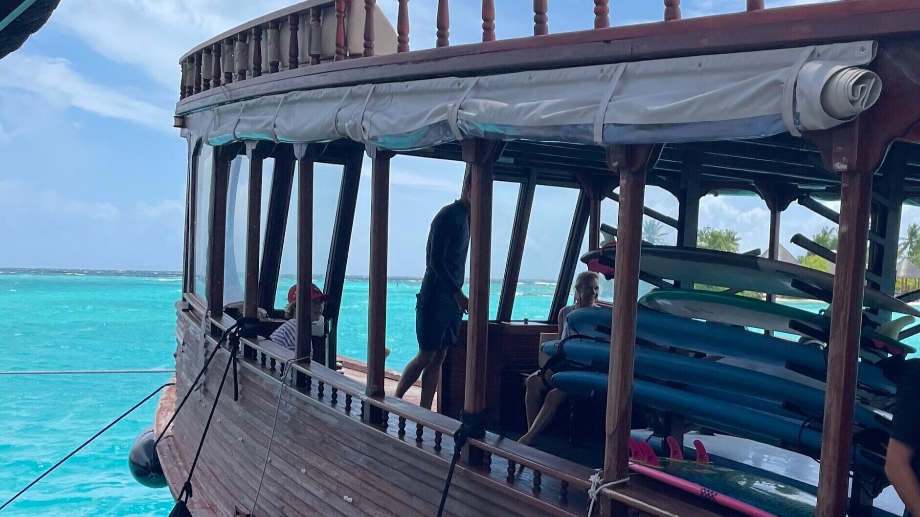  Four Seasons Kuda Huraa Traditional Maldivian Dhoni to Surf Breaks 