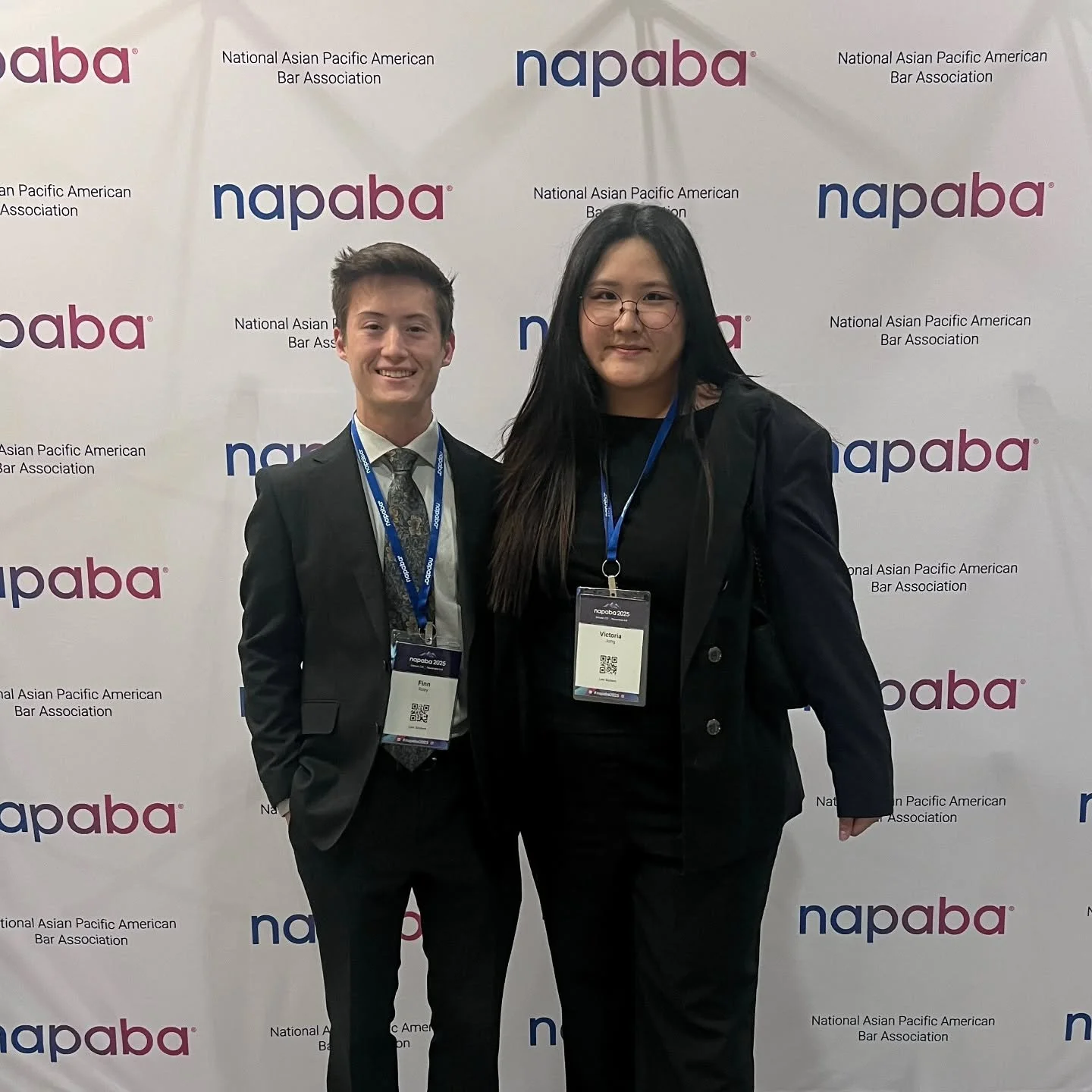 Victoria Jung (UMD Law APALSA University of Maryland President, 2L UMD Law) and Finn Riley (2L UMD Law) represented University of Maryland Francis King Carey School of Law and APABA-MD at the annual NAPABA Convention in Denver, Colorado. 

Victoria a
